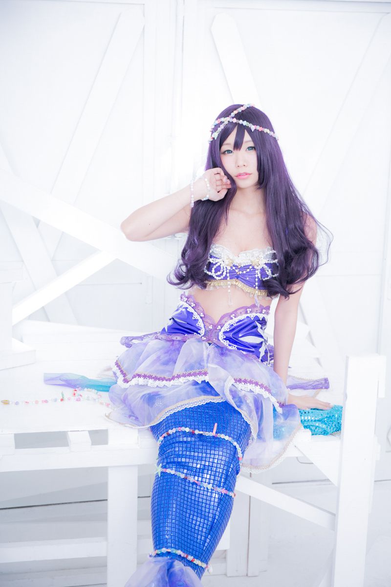 五木昶 《Love Live!》園田海未  mermaid-图4