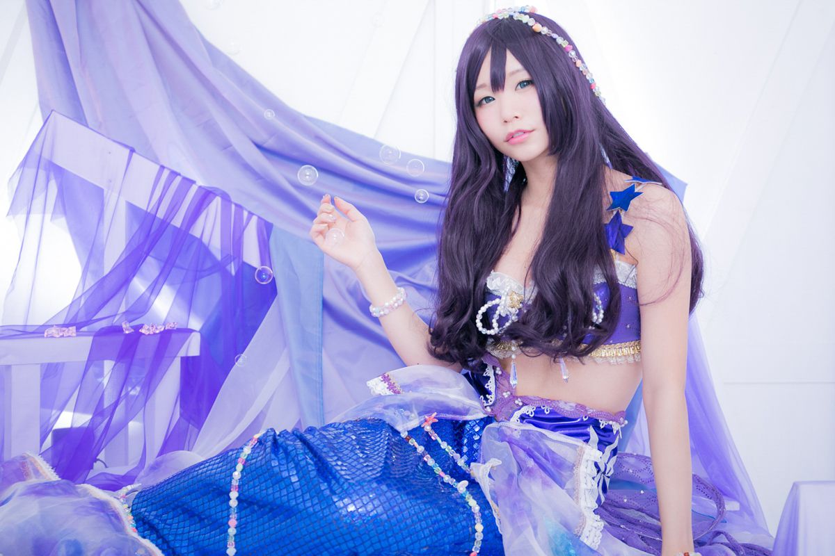 五木昶 《Love Live!》園田海未  mermaid-图52