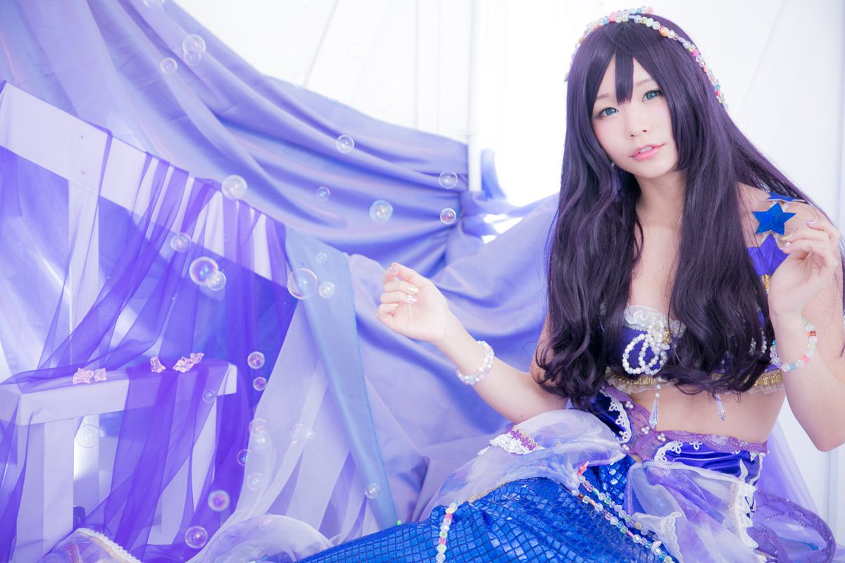 五木昶 《Love Live!》園田海未  mermaid-图56