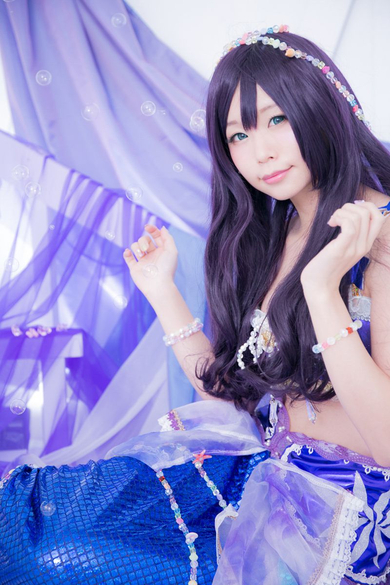 五木昶 《Love Live!》園田海未  mermaid-图58
