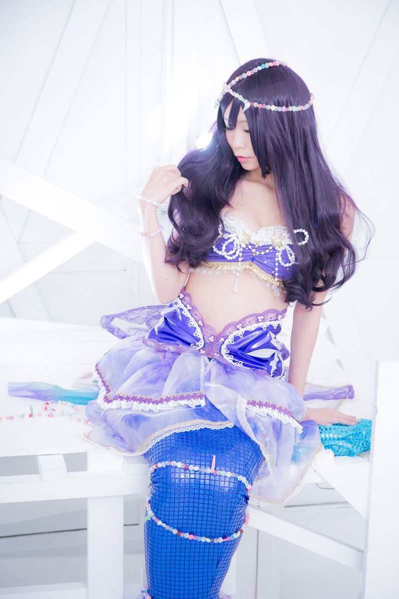 五木昶 《Love Live!》園田海未  mermaid-图5