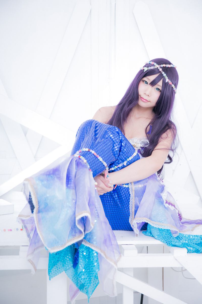 五木昶 《Love Live!》園田海未  mermaid-图6
