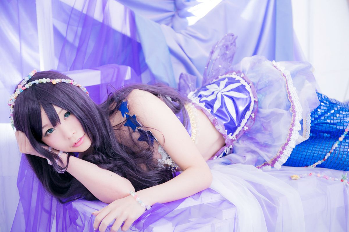 五木昶 《Love Live!》園田海未  mermaid-图69