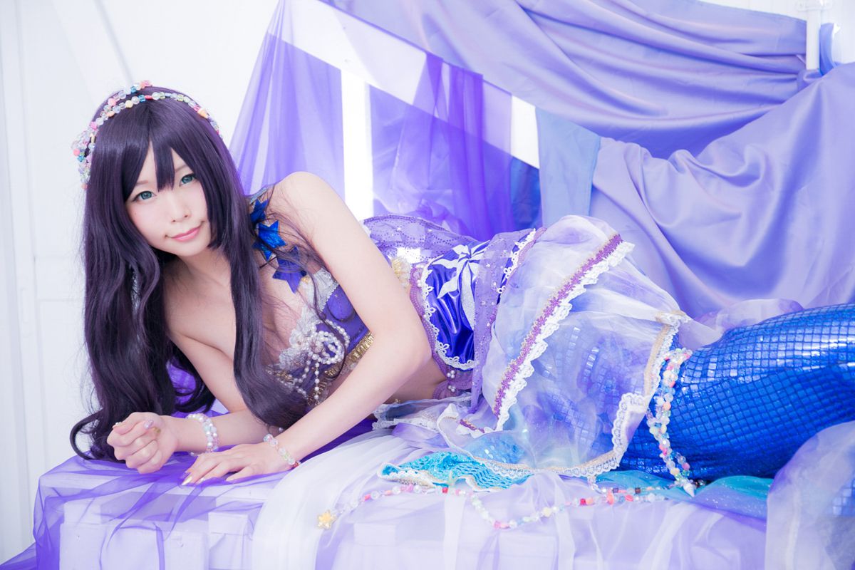 五木昶 《Love Live!》園田海未  mermaid-图79