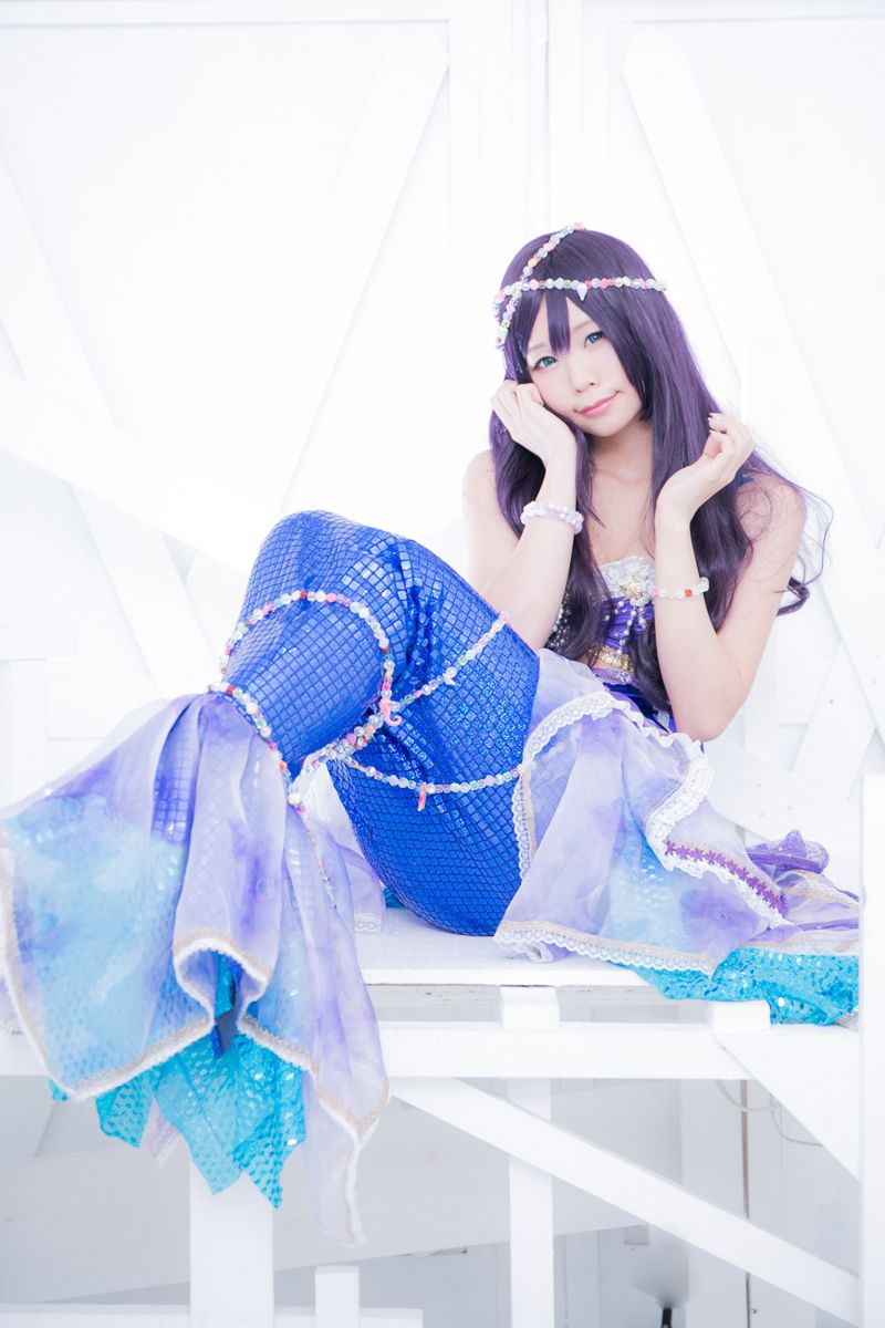 五木昶 《Love Live!》園田海未  mermaid-图8