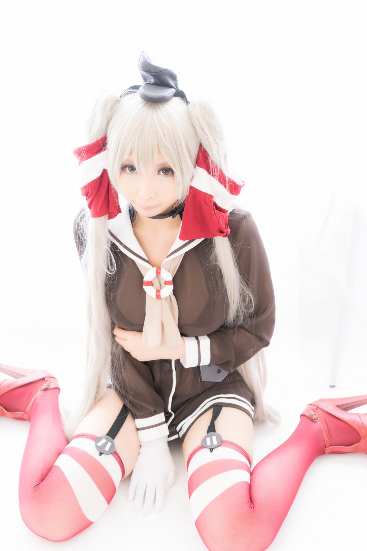 桃色れく (Momoiro Reku) 《Kantai Collection》Amatsukaze(天津風)-图0