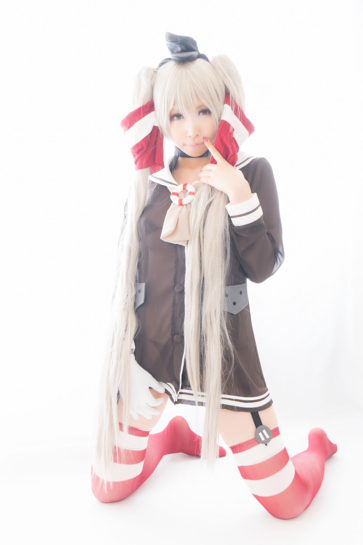 桃色れく (Momoiro Reku) 《Kantai Collection》Amatsukaze(天津風)-图11