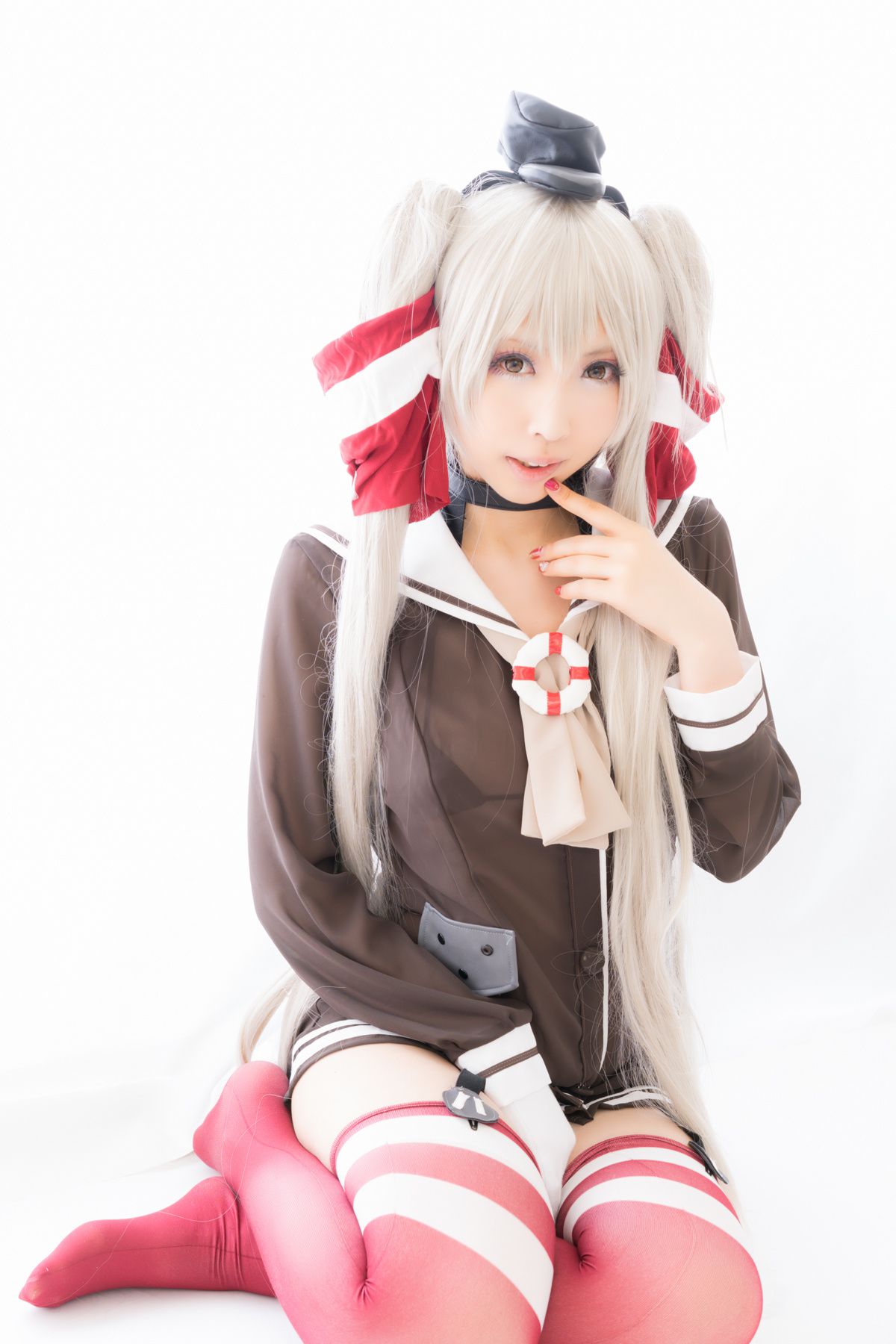 桃色れく (Momoiro Reku) 《Kantai Collection》Amatsukaze(天津風)-图13