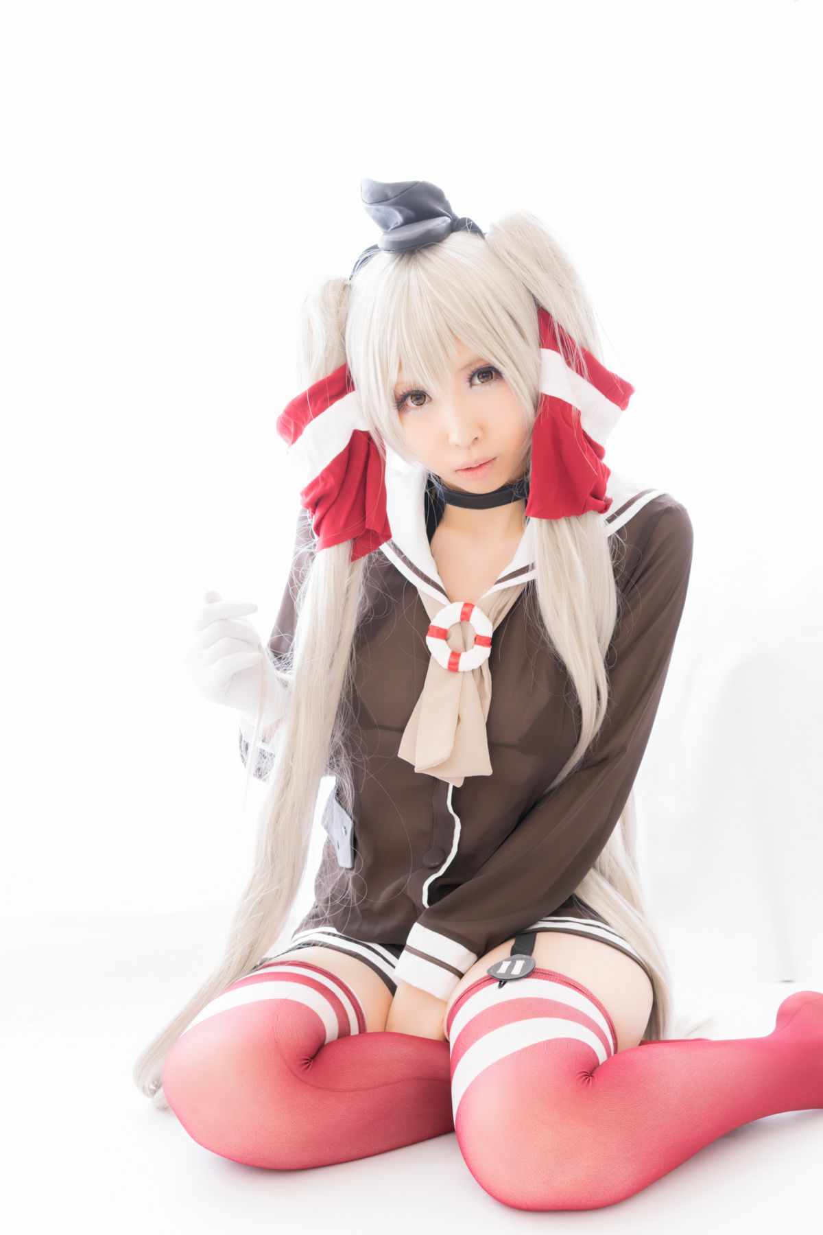 桃色れく (Momoiro Reku) 《Kantai Collection》Amatsukaze(天津風)-图16