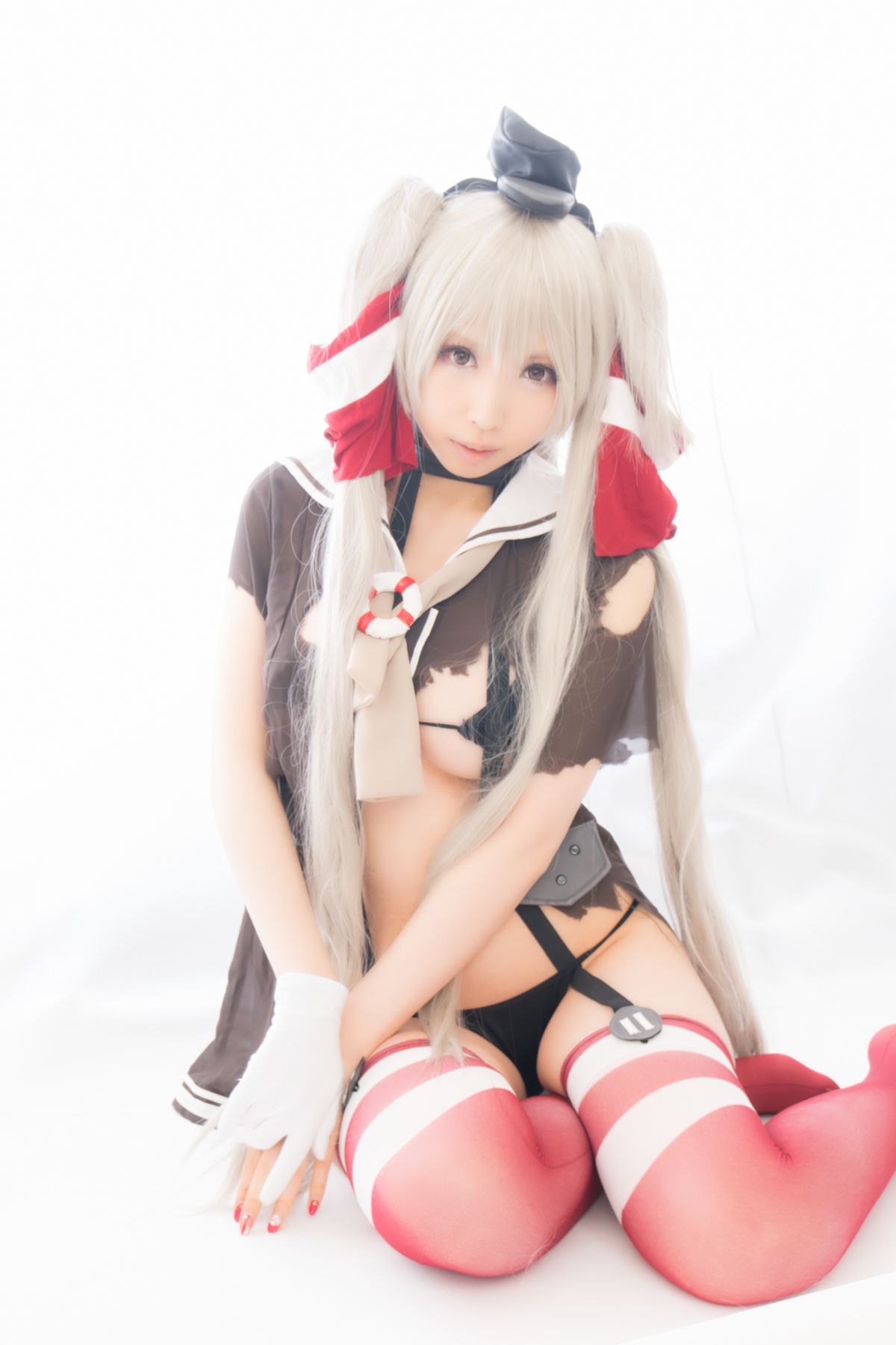 桃色れく (Momoiro Reku) 《Kantai Collection》Amatsukaze(天津風)-图38