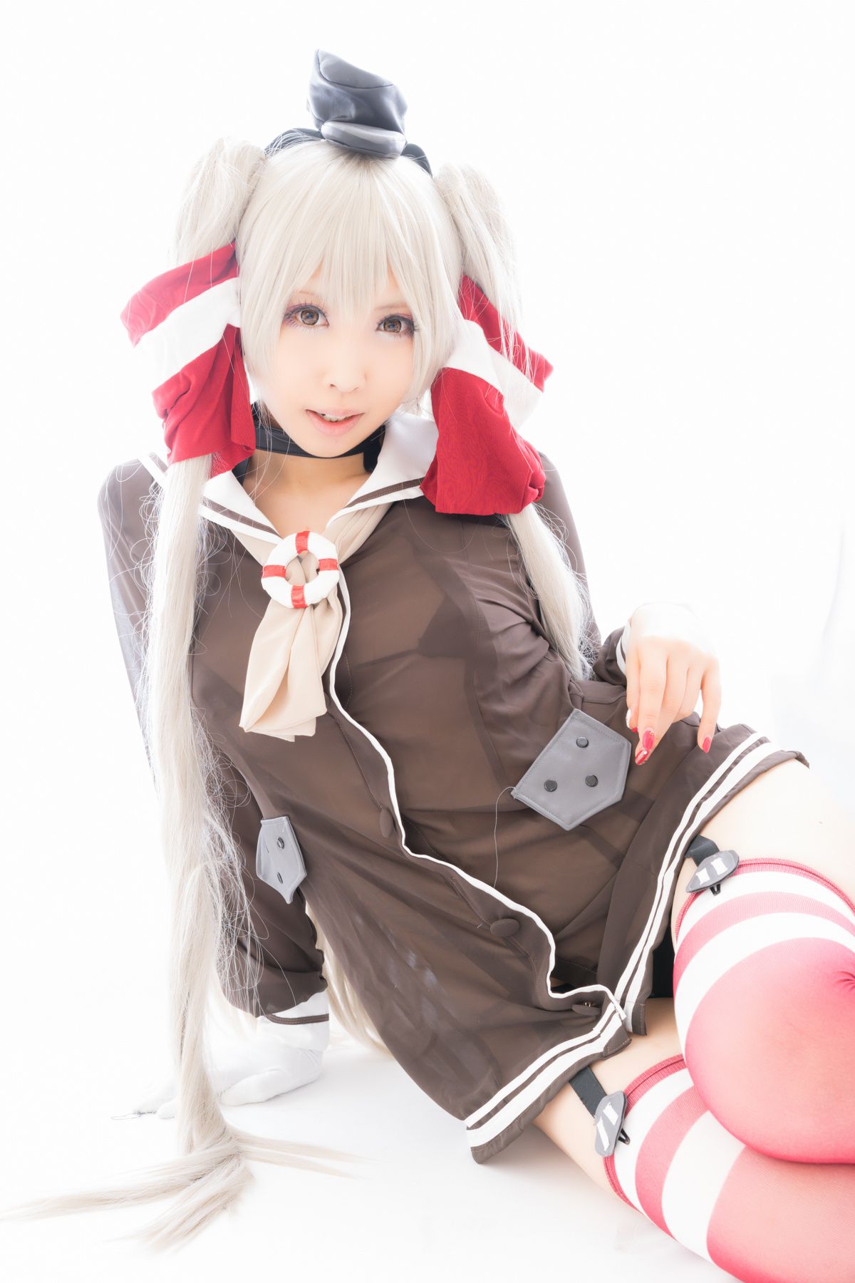 桃色れく (Momoiro Reku) 《Kantai Collection》Amatsukaze(天津風)-图3