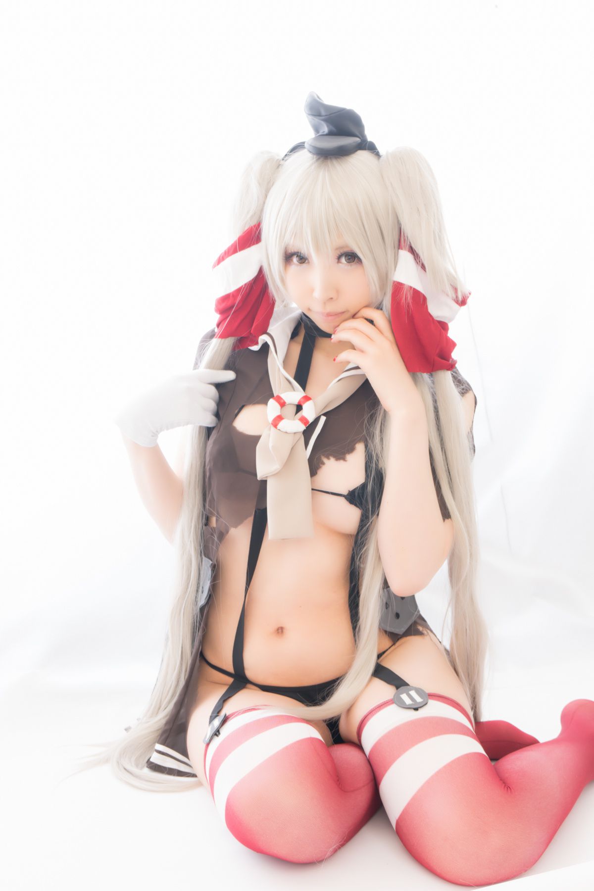 桃色れく (Momoiro Reku) 《Kantai Collection》Amatsukaze(天津風)-图39