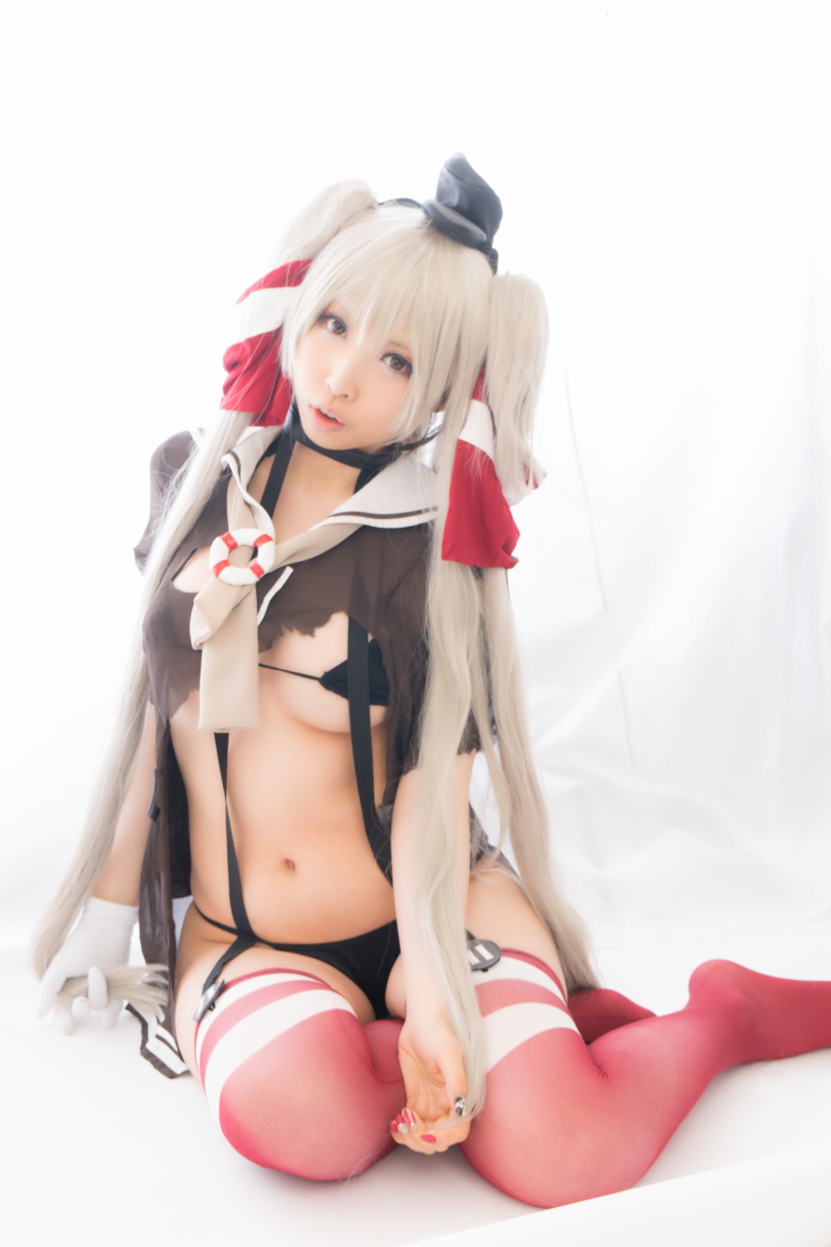 桃色れく (Momoiro Reku) 《Kantai Collection》Amatsukaze(天津風)-图40