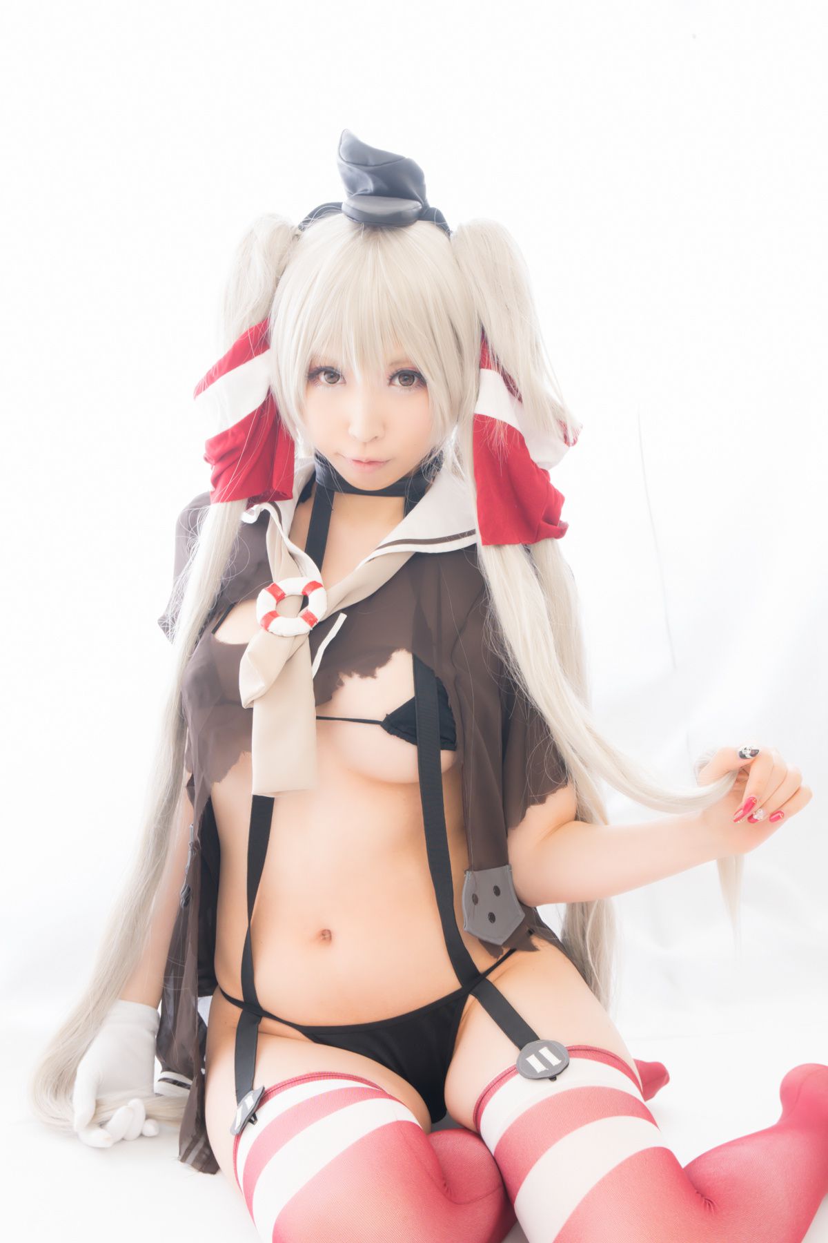 桃色れく (Momoiro Reku) 《Kantai Collection》Amatsukaze(天津風)-图41