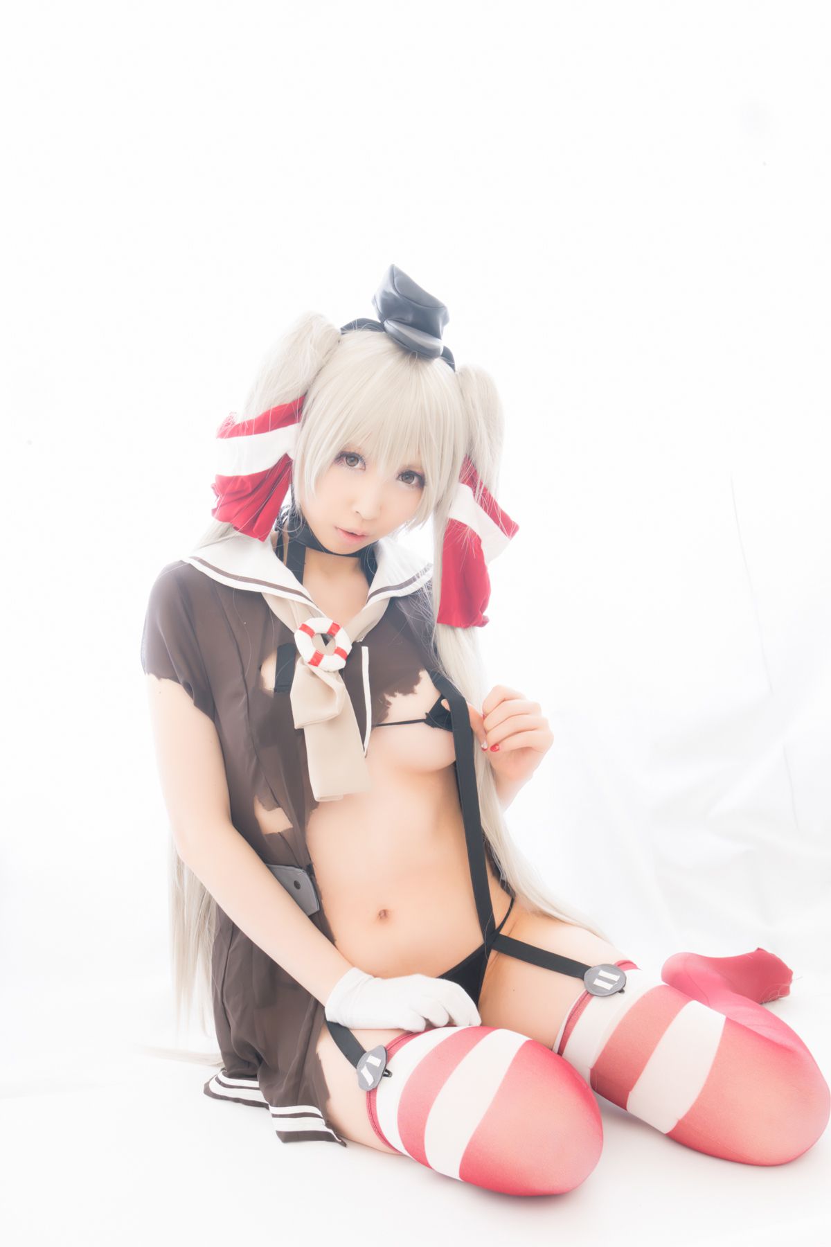 桃色れく (Momoiro Reku) 《Kantai Collection》Amatsukaze(天津風)-图43