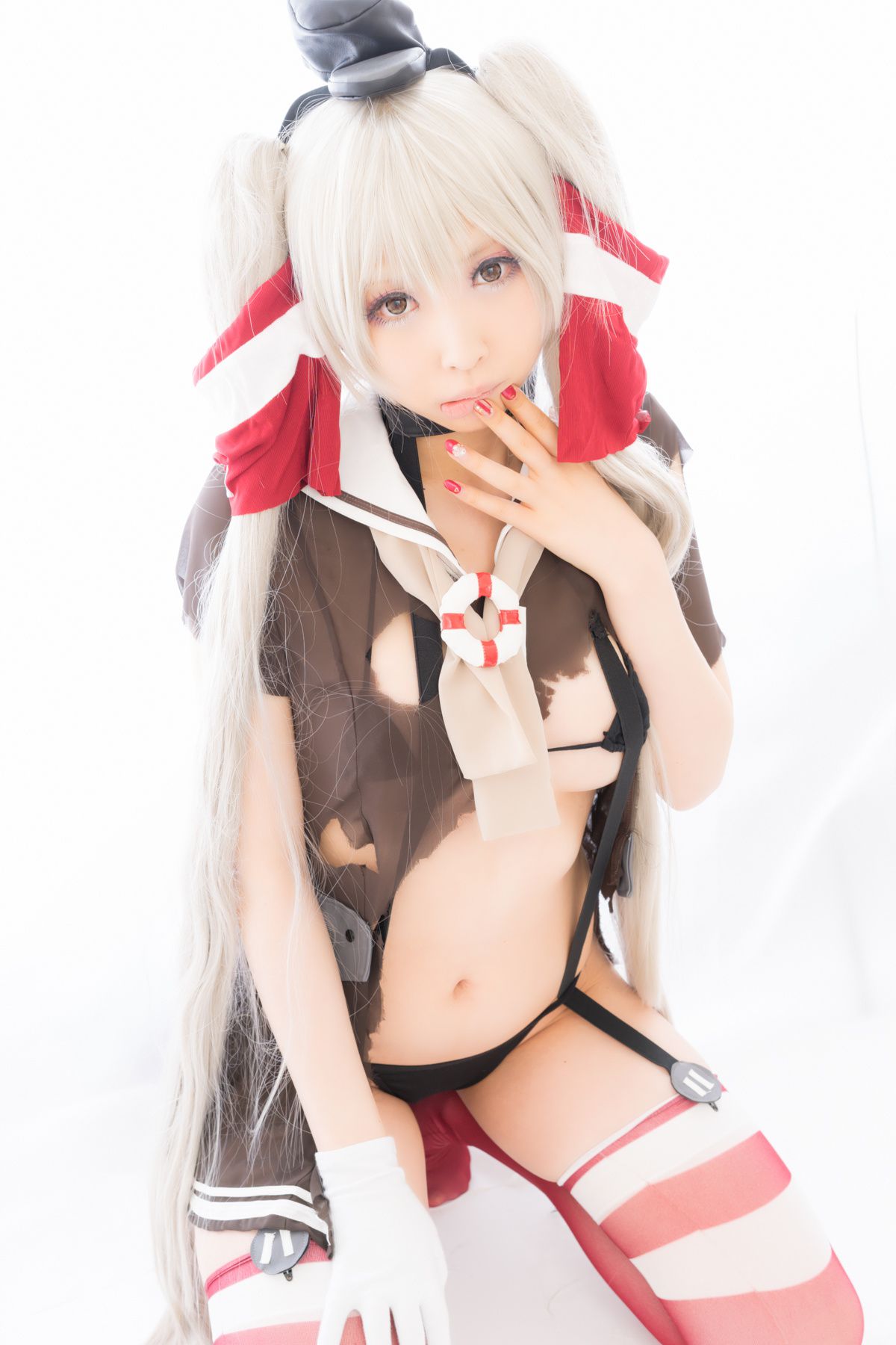 桃色れく (Momoiro Reku) 《Kantai Collection》Amatsukaze(天津風)-图44