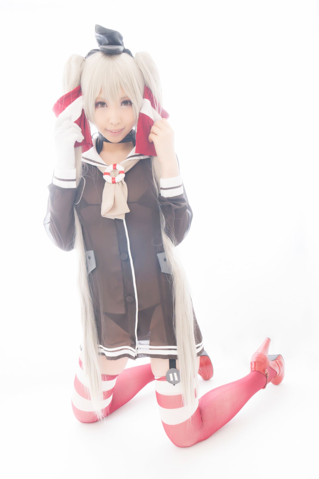 桃色れく (Momoiro Reku) 《Kantai Collection》Amatsukaze(天津風)-图5