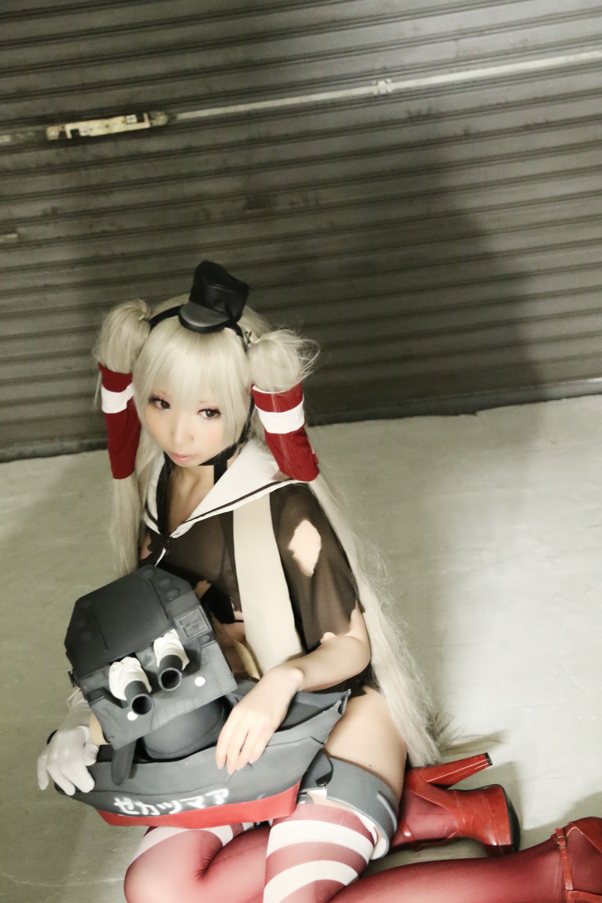 桃色れく (Momoiro Reku) 《Kantai Collection》Amatsukaze(天津風)-图98