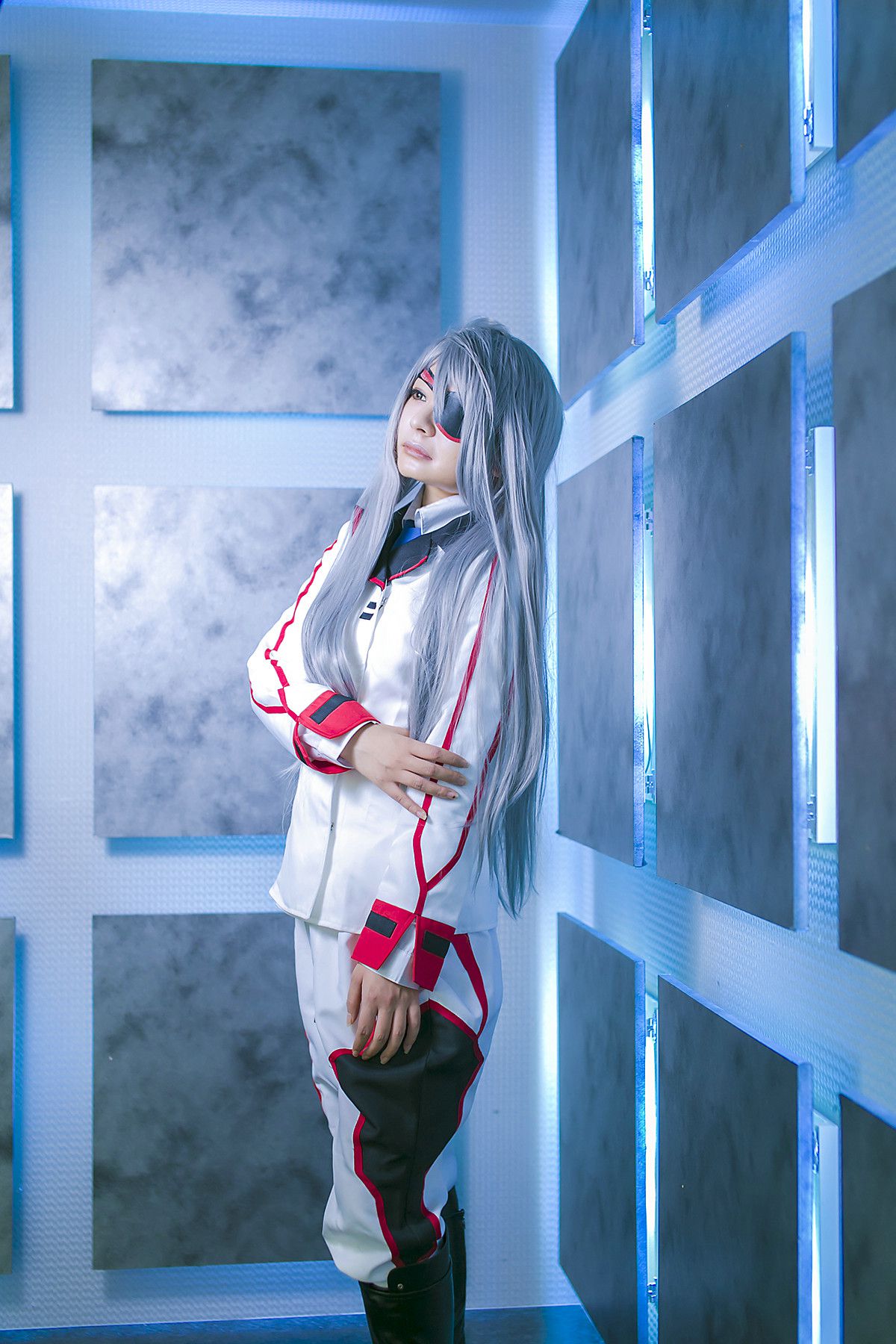 円ちゃみ (Madoka Chami) 《Infinite Stratos》Laura Bodewig-图0