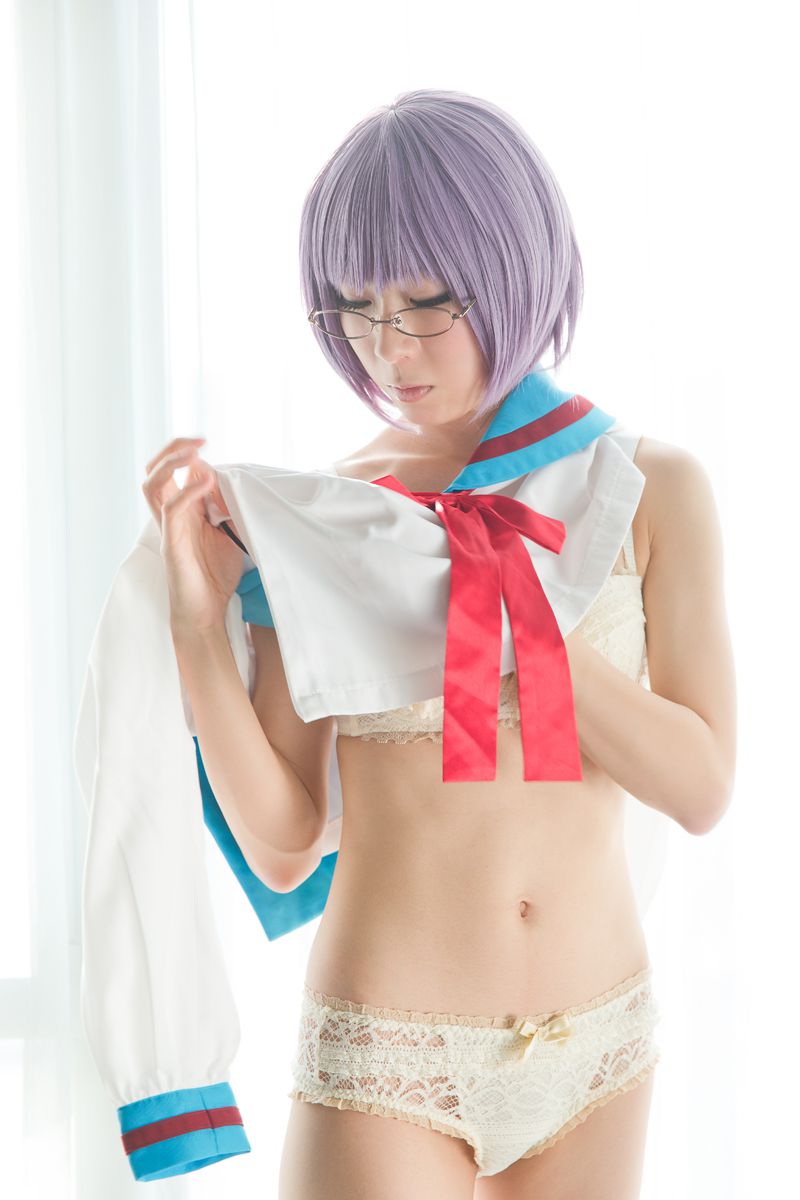 浅井まみ (Asai Mami) 《Suzumiya Haruhi no Yuuutsu》Nagato Yuki-图21