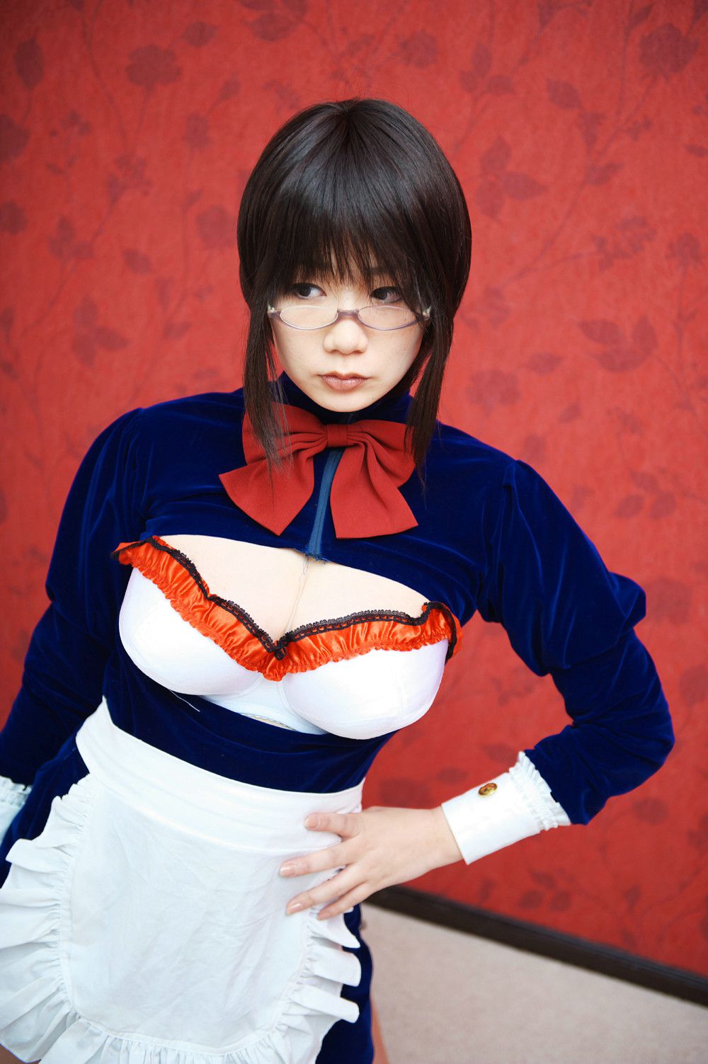Chiyoko(チョコボール向囲) Unknown Character女仆眼镜娘-图30