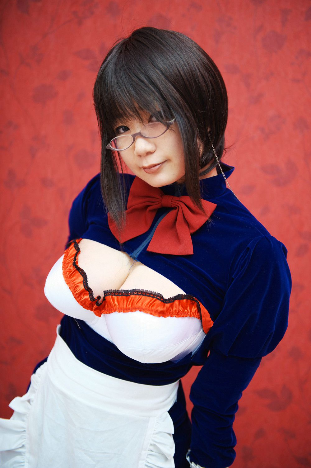 Chiyoko(チョコボール向囲) Unknown Character女仆眼镜娘-图32