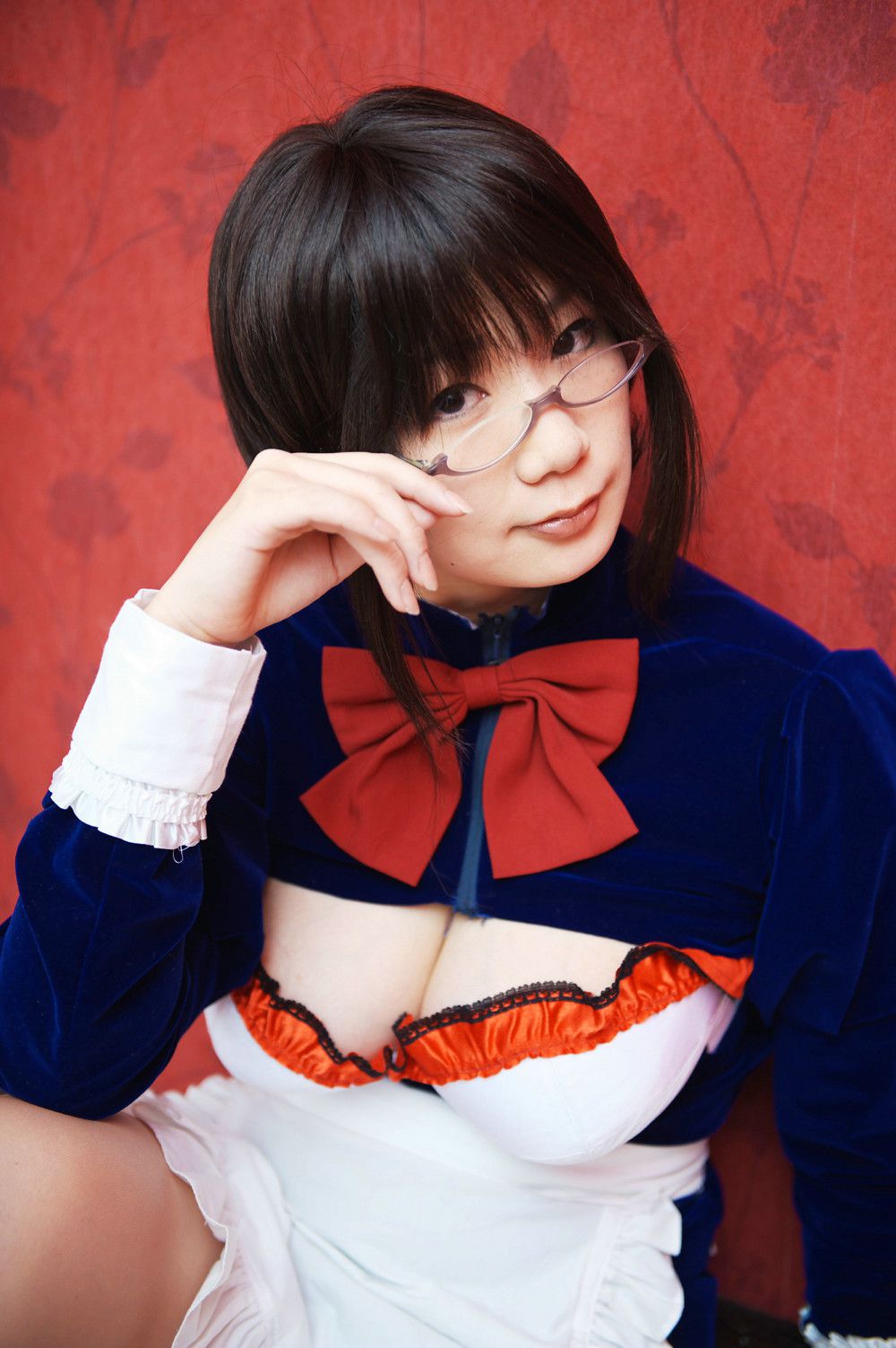 Chiyoko(チョコボール向囲) Unknown Character女仆眼镜娘-图34