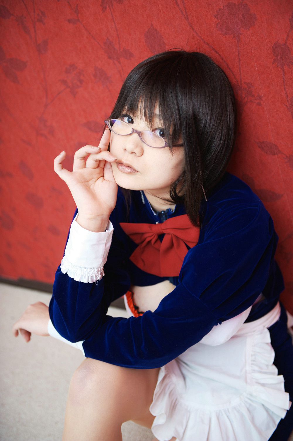 Chiyoko(チョコボール向囲) Unknown Character女仆眼镜娘-图36