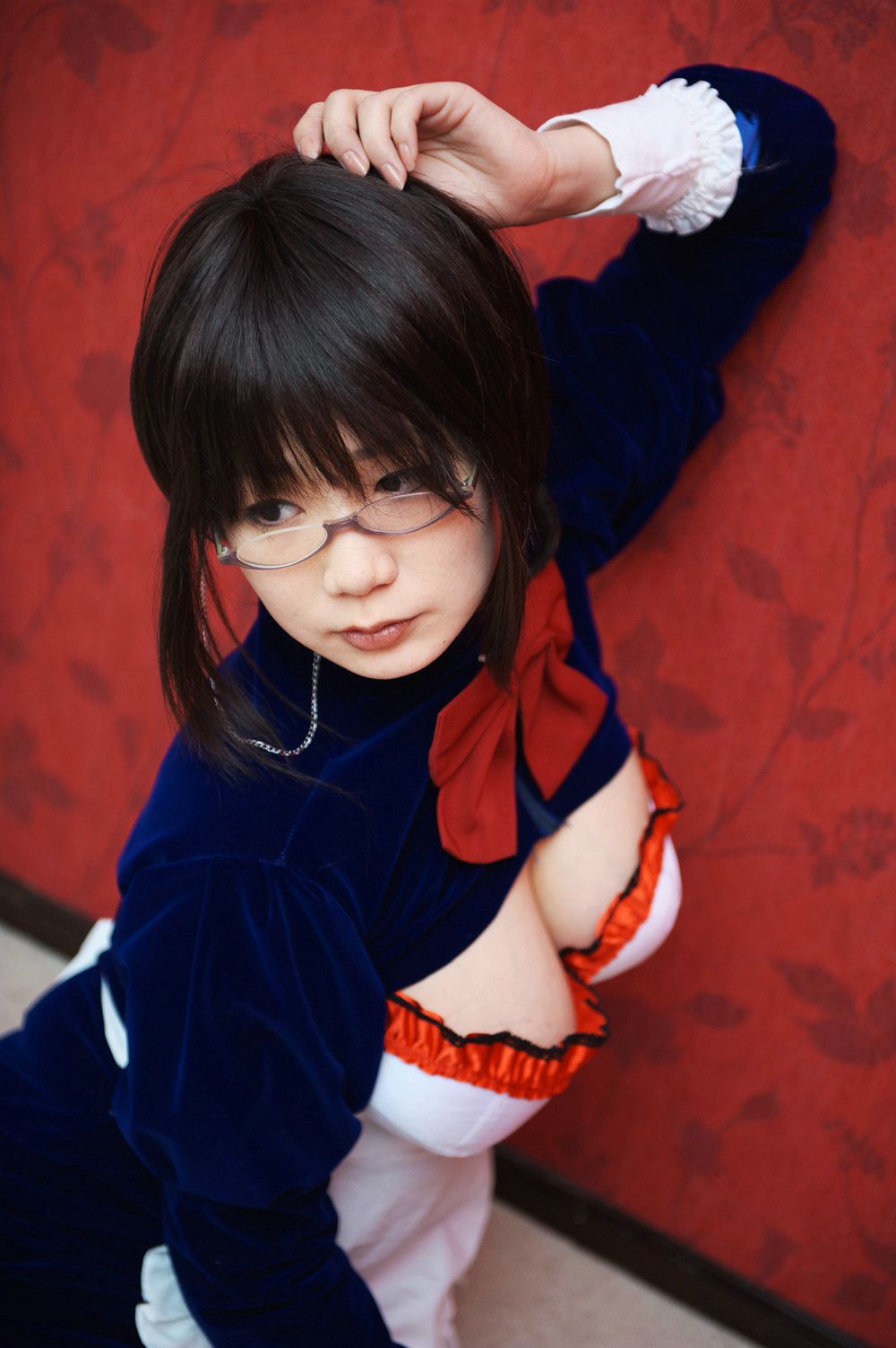 Chiyoko(チョコボール向囲) Unknown Character女仆眼镜娘-图40
