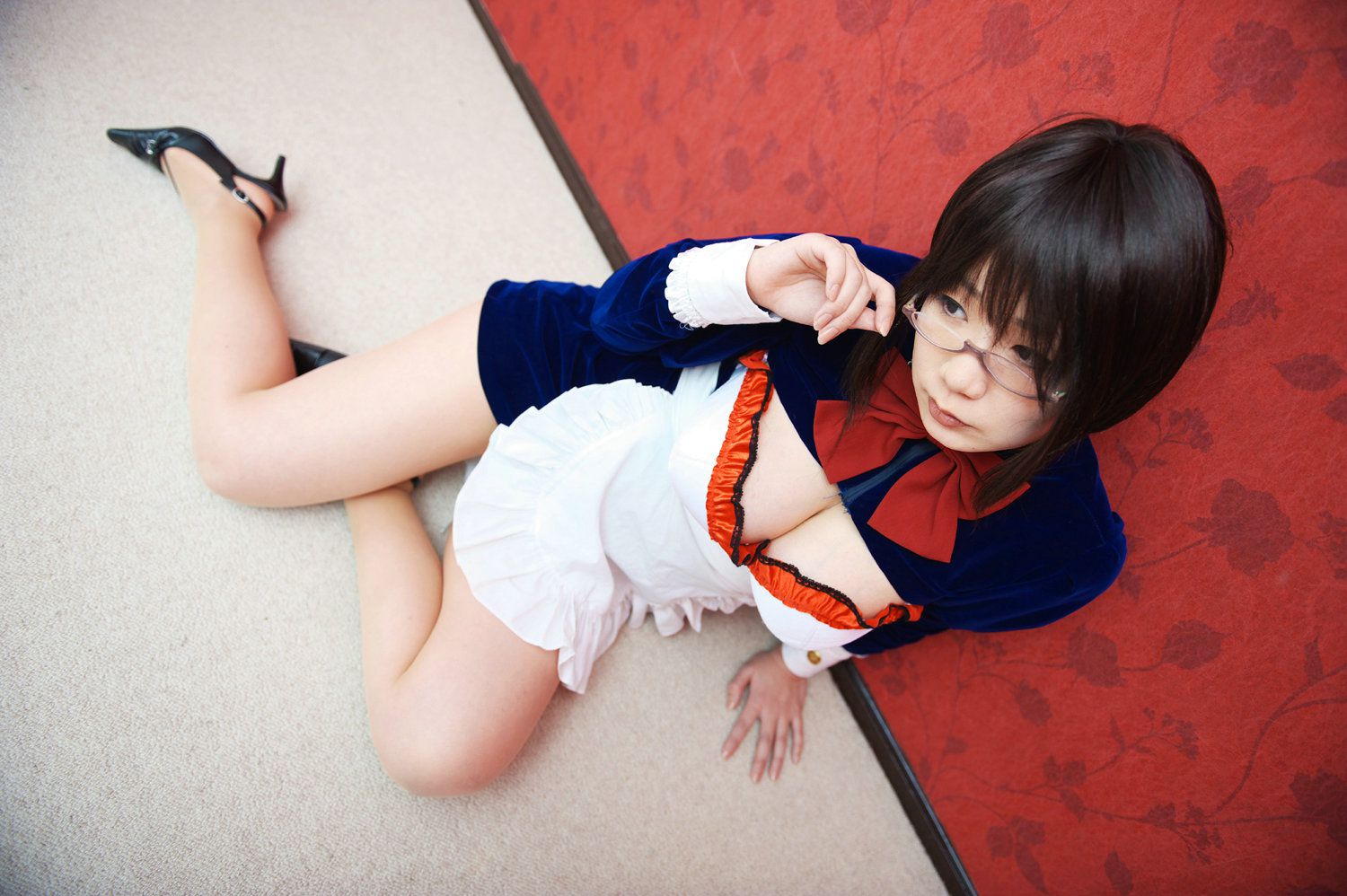 Chiyoko(チョコボール向囲) Unknown Character女仆眼镜娘-图42