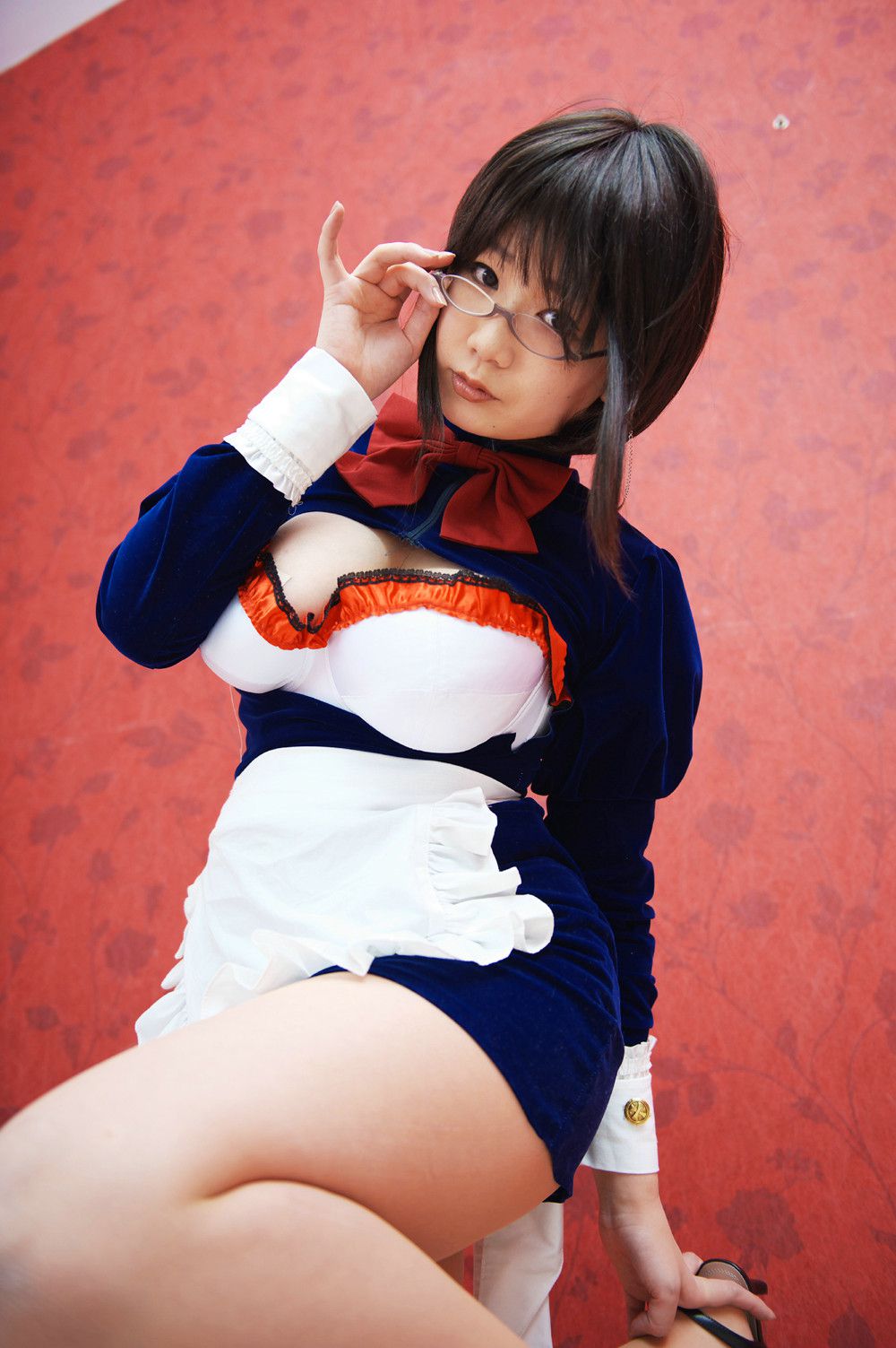 Chiyoko(チョコボール向囲) Unknown Character女仆眼镜娘-图45