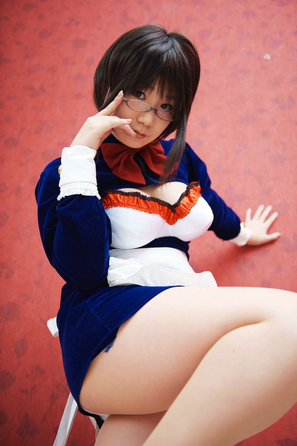 Chiyoko(チョコボール向囲) Unknown Character女仆眼镜娘-图46