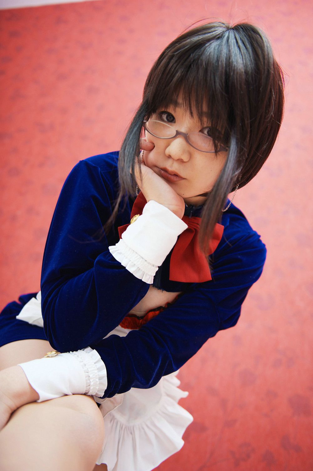 Chiyoko(チョコボール向囲) Unknown Character女仆眼镜娘-图47