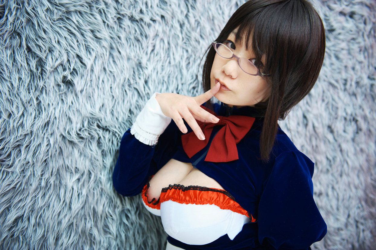 Chiyoko(チョコボール向囲) Unknown Character女仆眼镜娘-图49