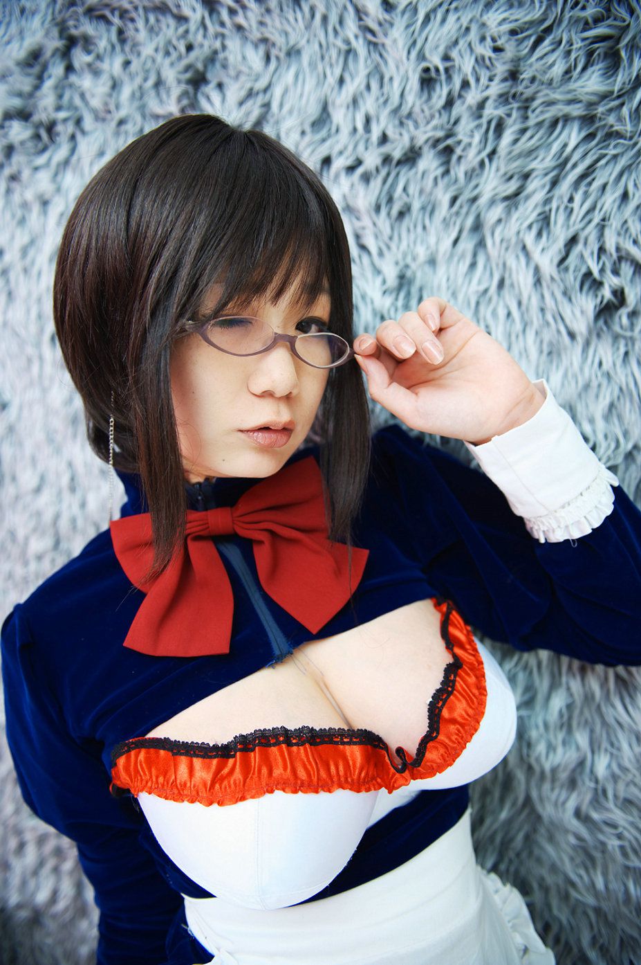 Chiyoko(チョコボール向囲) Unknown Character女仆眼镜娘-图50