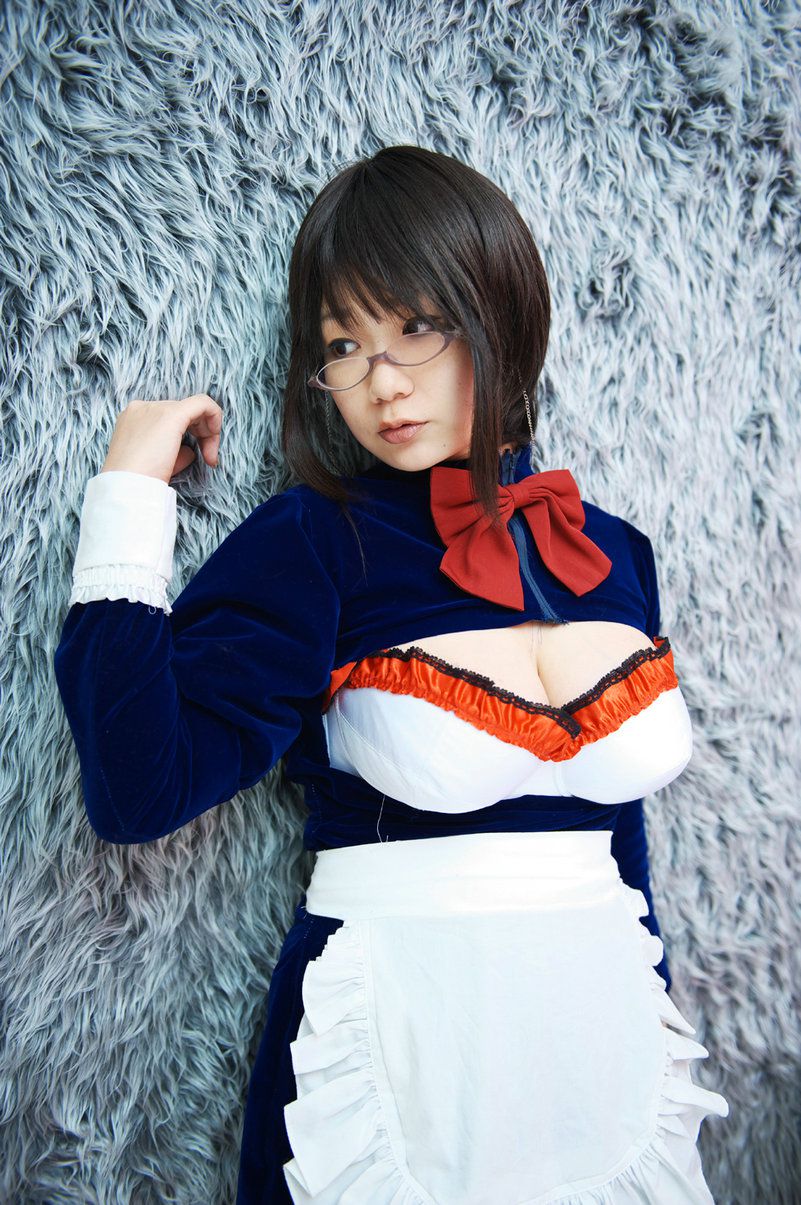 Chiyoko(チョコボール向囲) Unknown Character女仆眼镜娘-图51