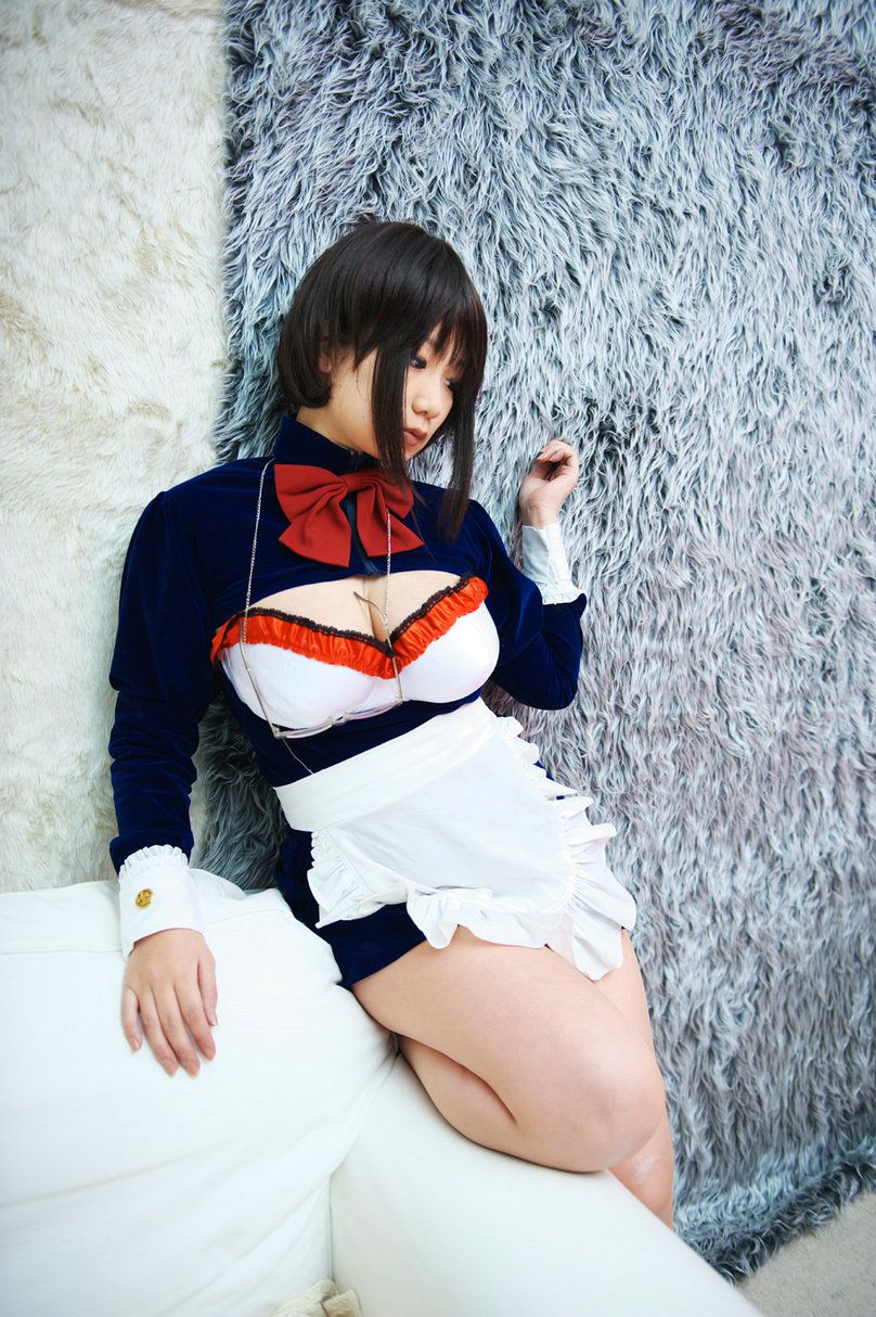 Chiyoko(チョコボール向囲) Unknown Character女仆眼镜娘-图52