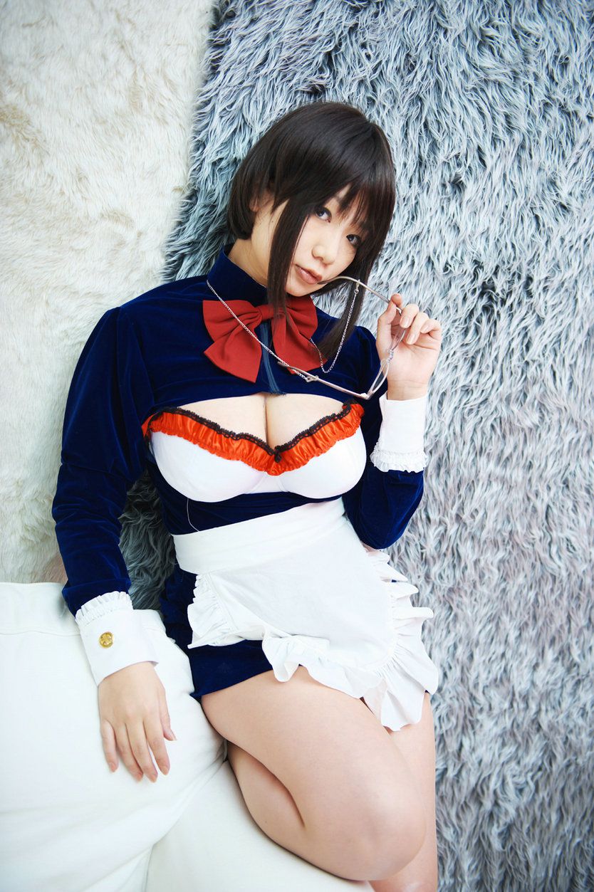 Chiyoko(チョコボール向囲) Unknown Character女仆眼镜娘-图53