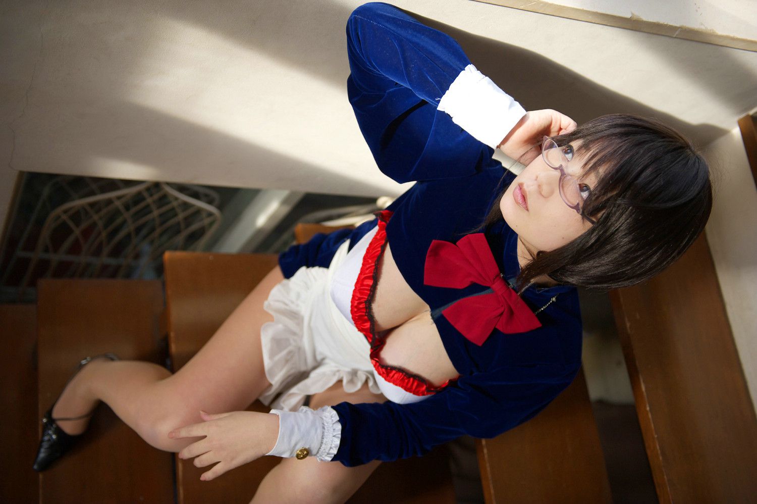 Chiyoko(チョコボール向囲) Unknown Character女仆眼镜娘-图62