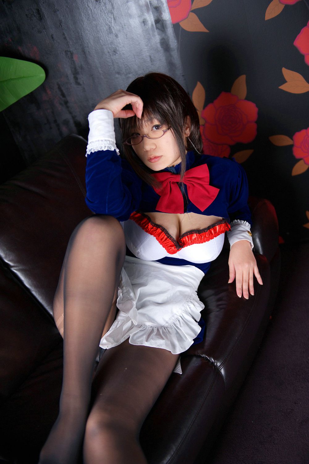 Chiyoko(チョコボール向囲) Unknown Character女仆眼镜娘-图75