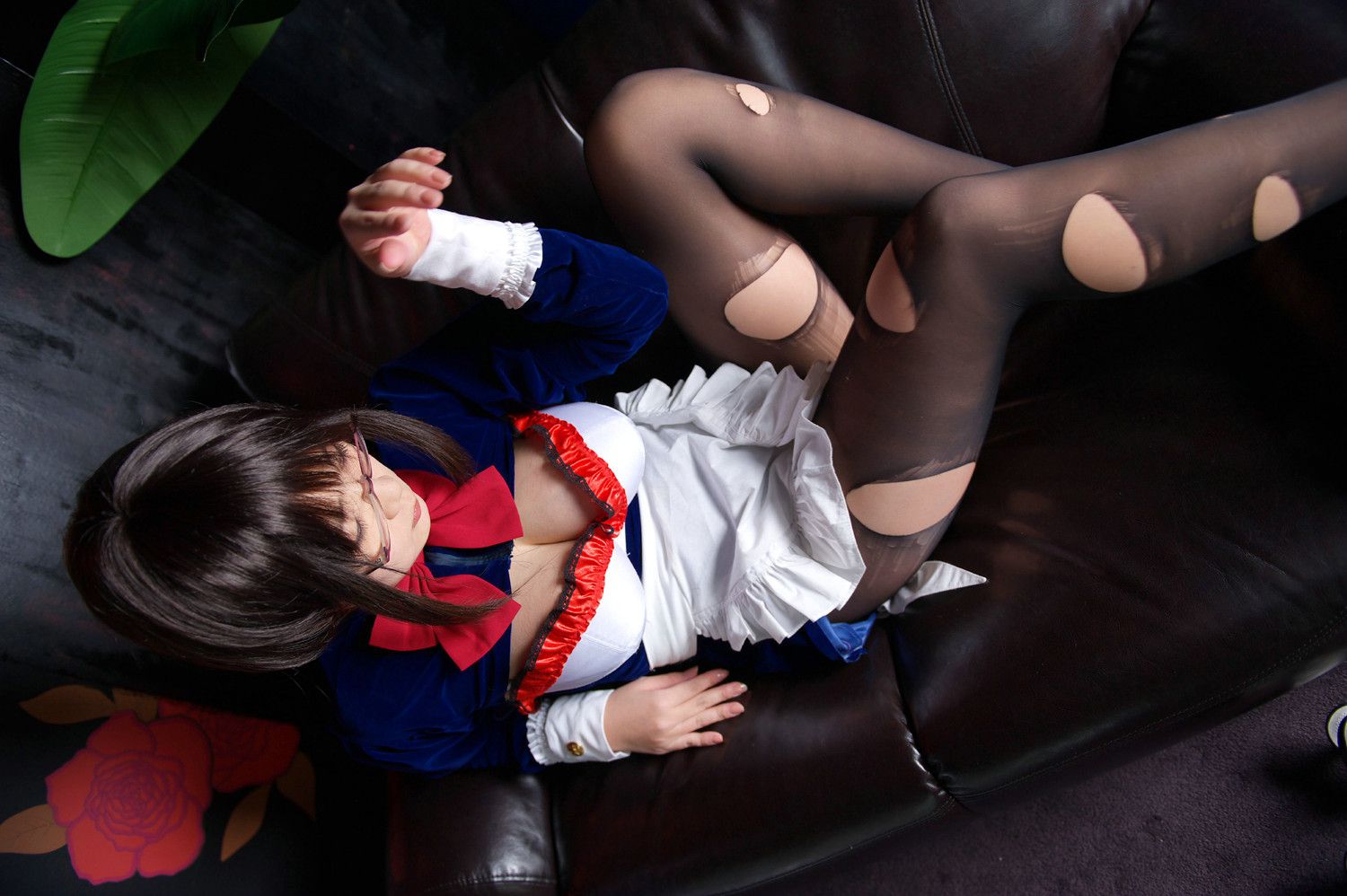 Chiyoko(チョコボール向囲) Unknown Character女仆眼镜娘-图76
