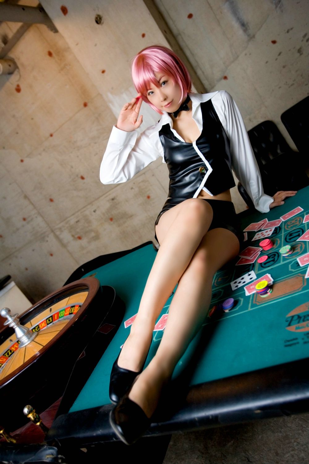 橘みなみ (Tachibana Minami) 《赌场少女》理欧?罗伦斯 3Sets-图34