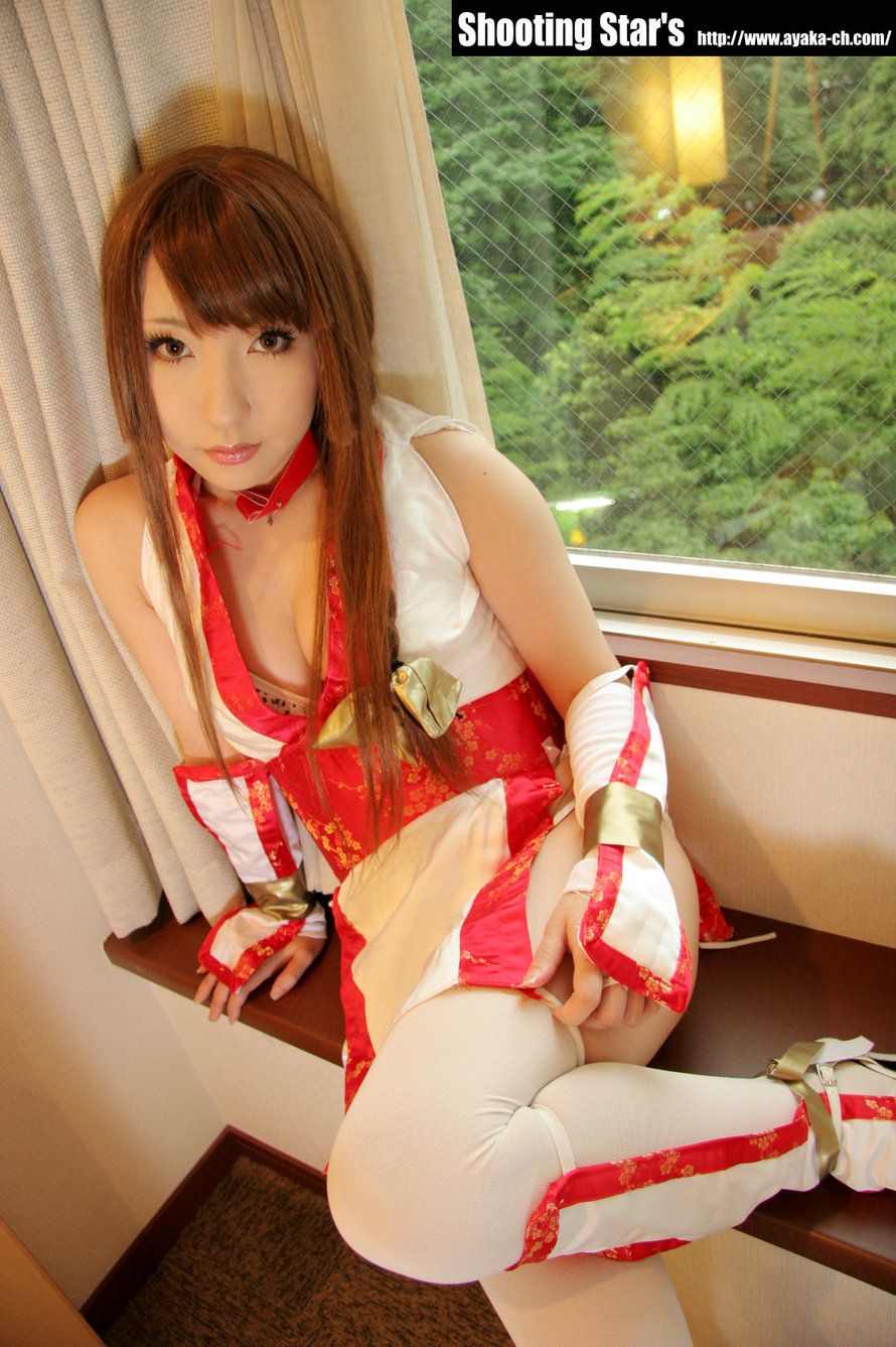 サク Saku Ayaka《Dead Or Alive》-霞-Kasumi 红色-图14