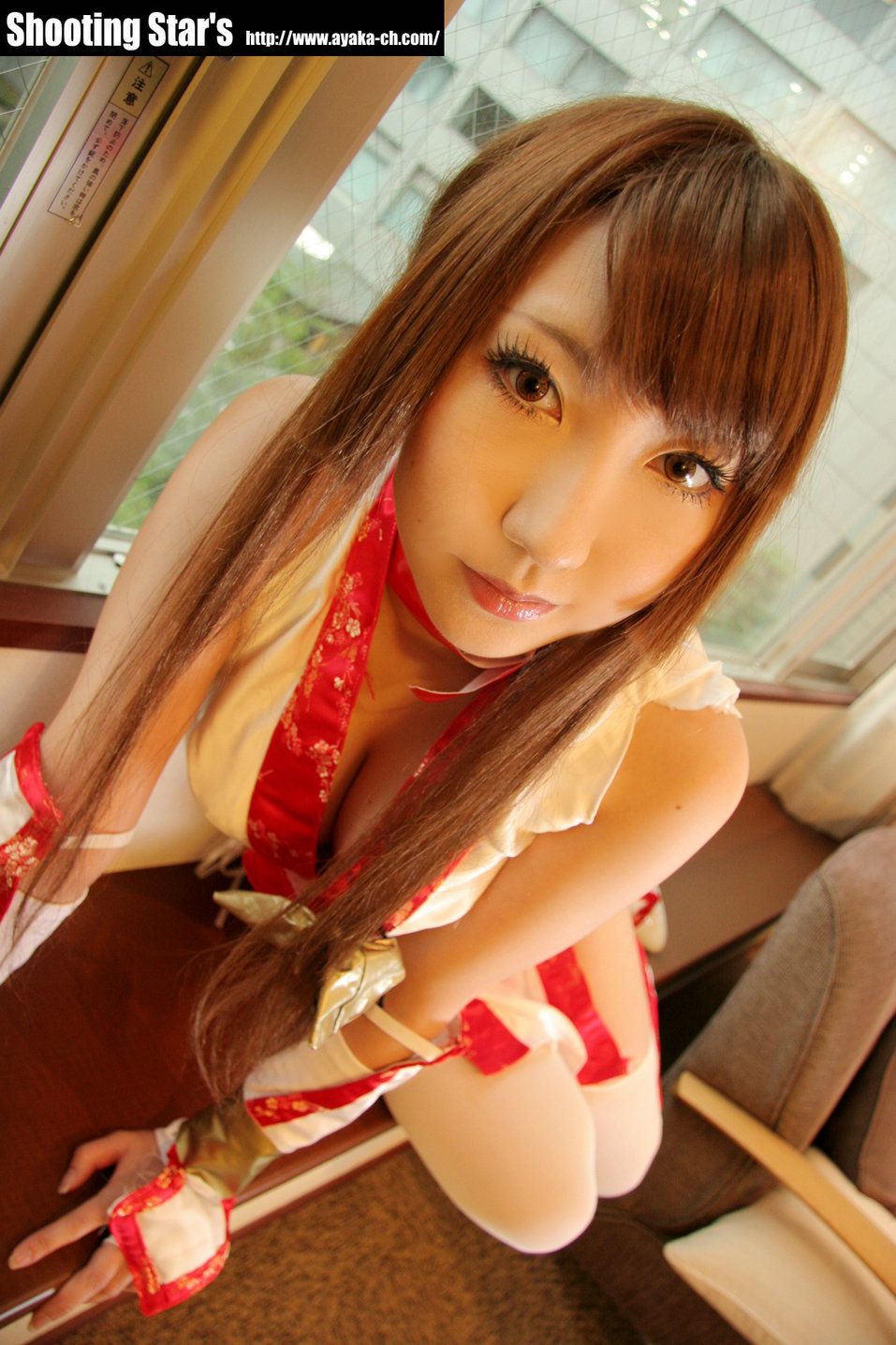サク Saku Ayaka《Dead Or Alive》-霞-Kasumi 红色-图31