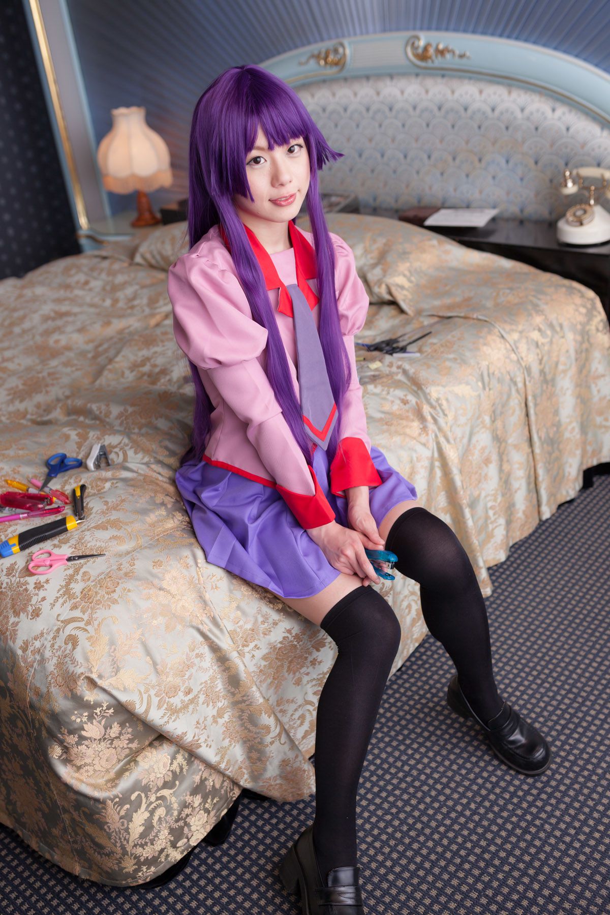相沢恋 (Aizawa Ren) 《Bakemonogatari(化物語)》Senjougahara Hitagi-图1