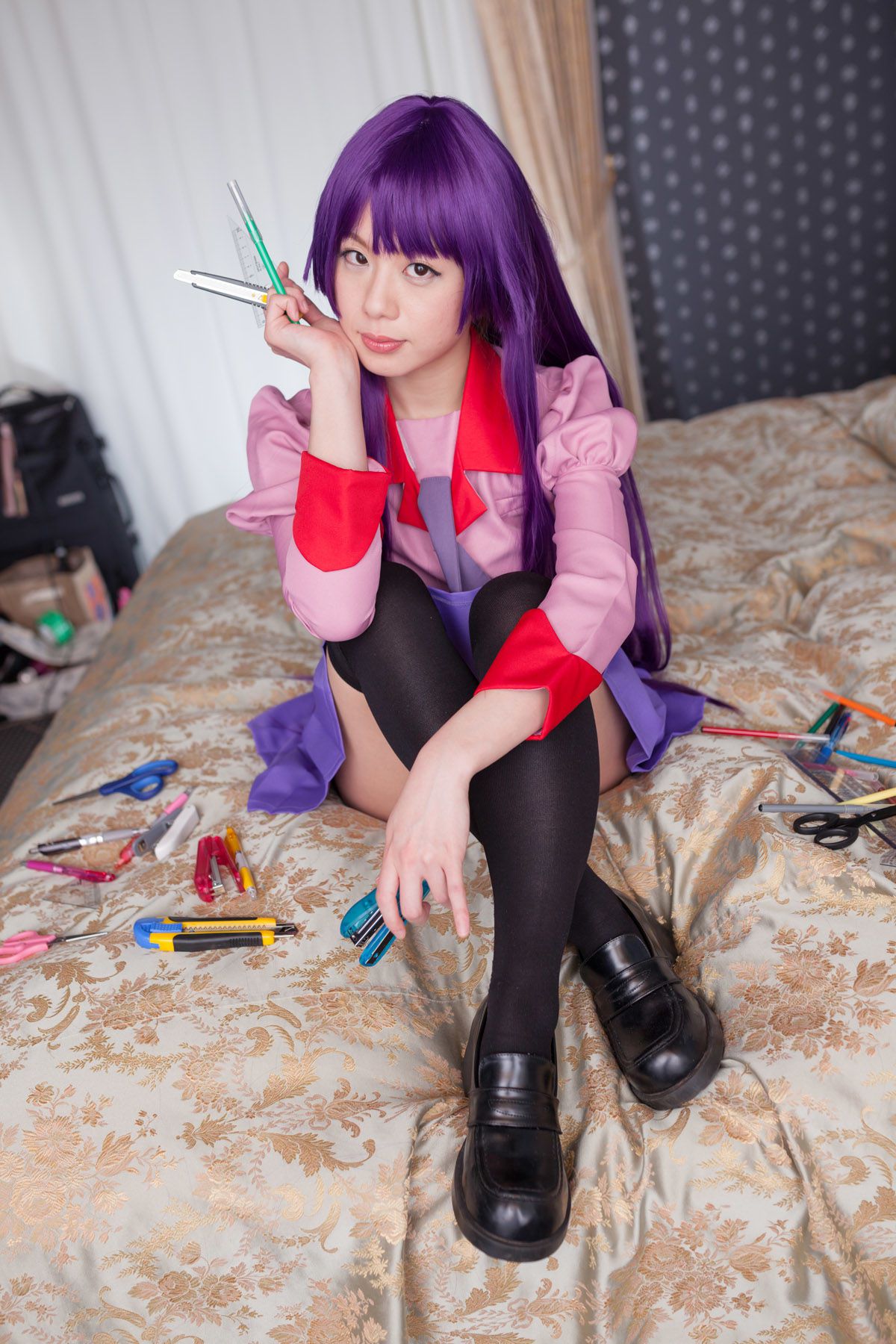 相沢恋 (Aizawa Ren) 《Bakemonogatari(化物語)》Senjougahara Hitagi-图21