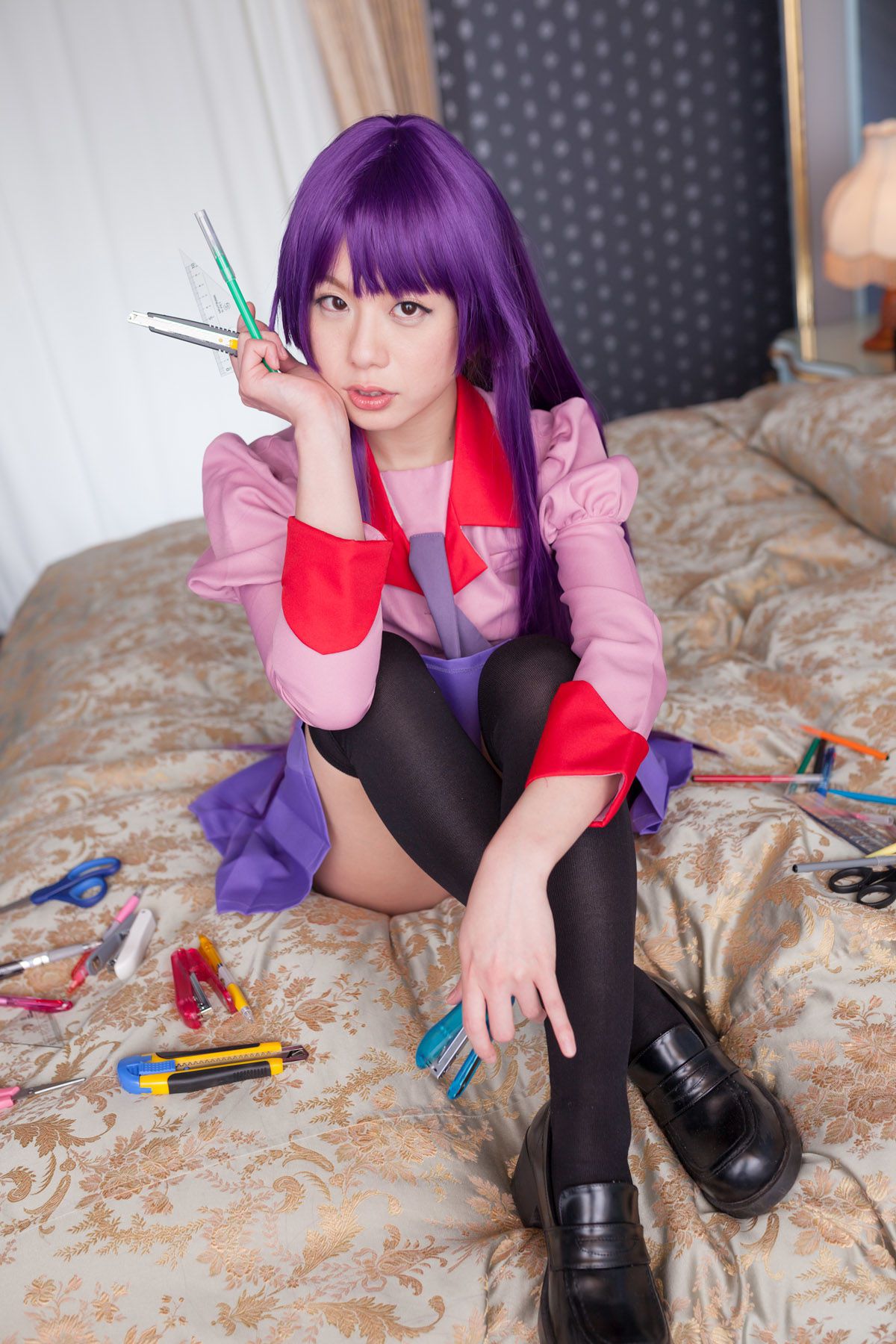 相沢恋 (Aizawa Ren) 《Bakemonogatari(化物語)》Senjougahara Hitagi-图26