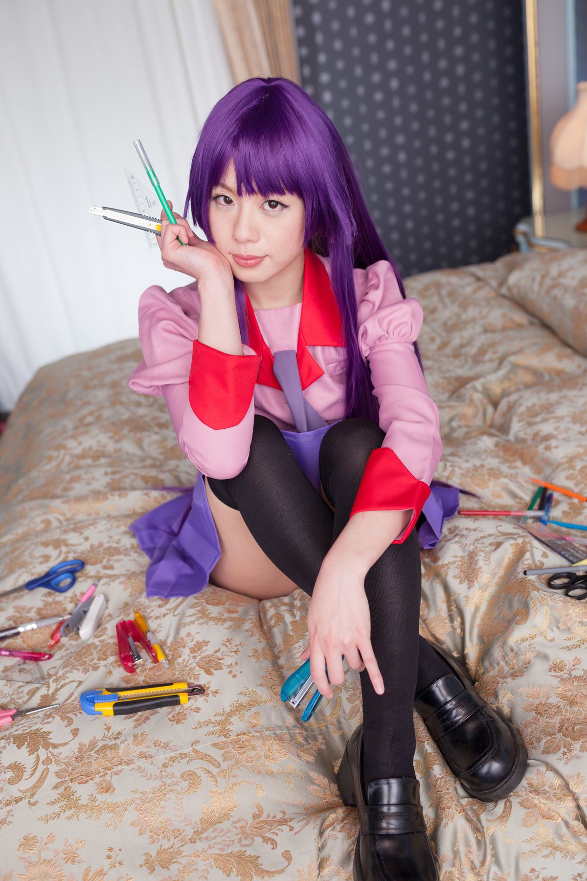 相沢恋 (Aizawa Ren) 《Bakemonogatari(化物語)》Senjougahara Hitagi-图27