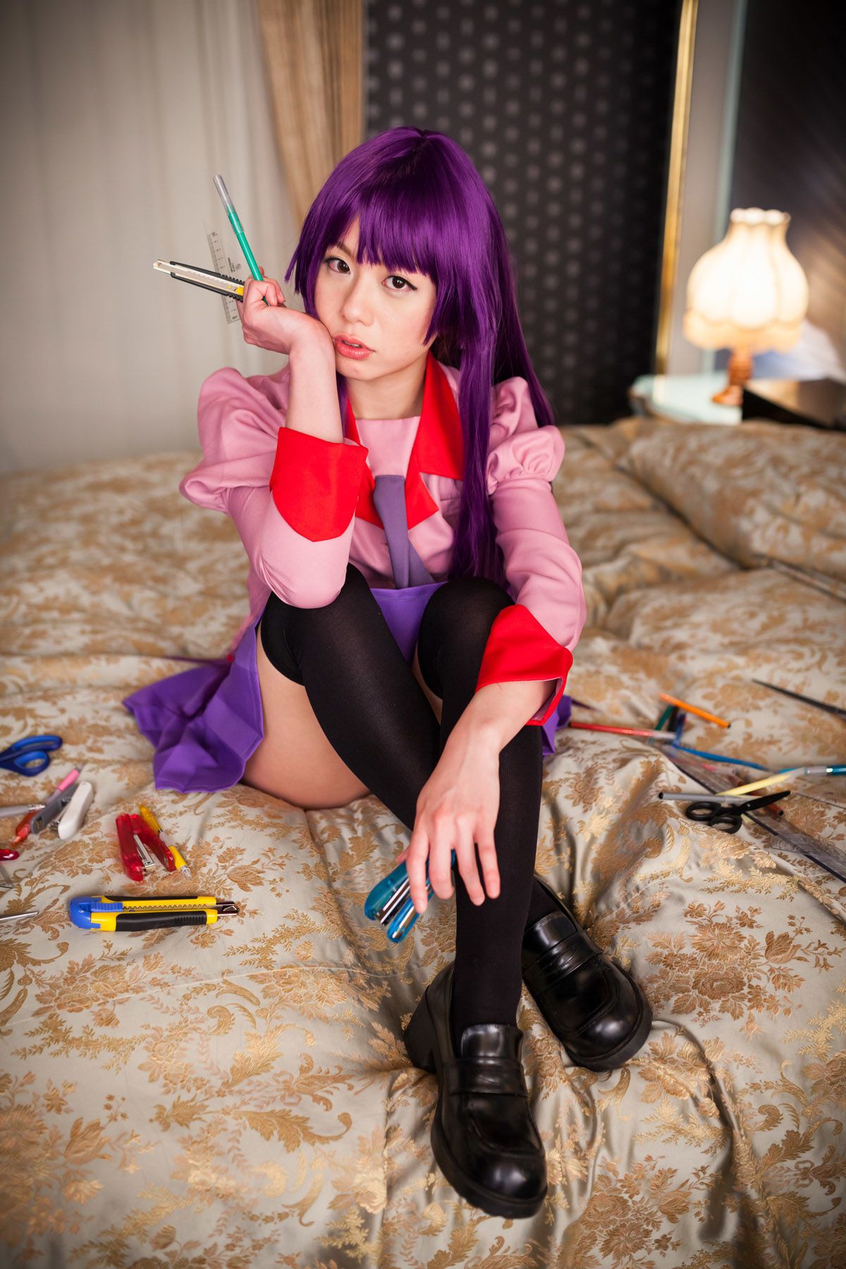 相沢恋 (Aizawa Ren) 《Bakemonogatari(化物語)》Senjougahara Hitagi-图35