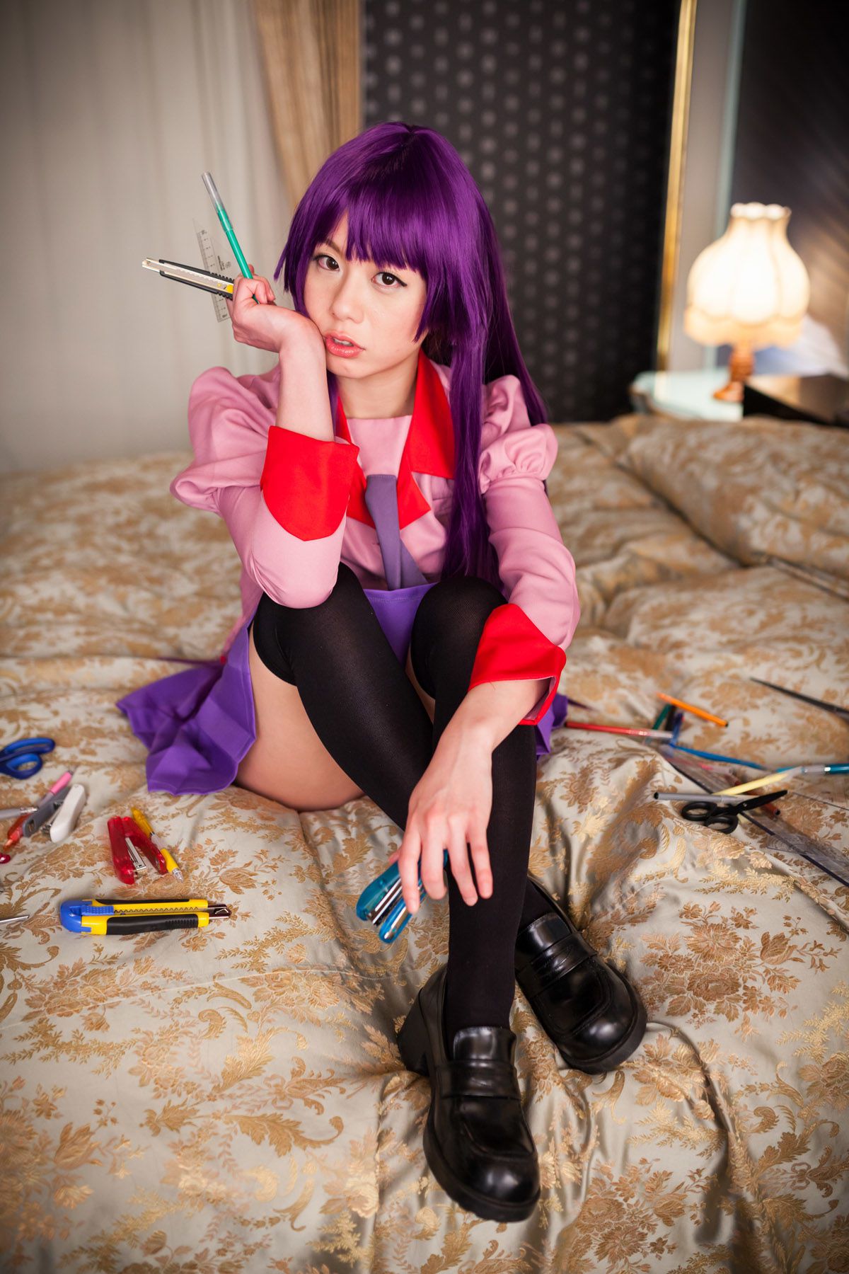 相沢恋 (Aizawa Ren) 《Bakemonogatari(化物語)》Senjougahara Hitagi-图37